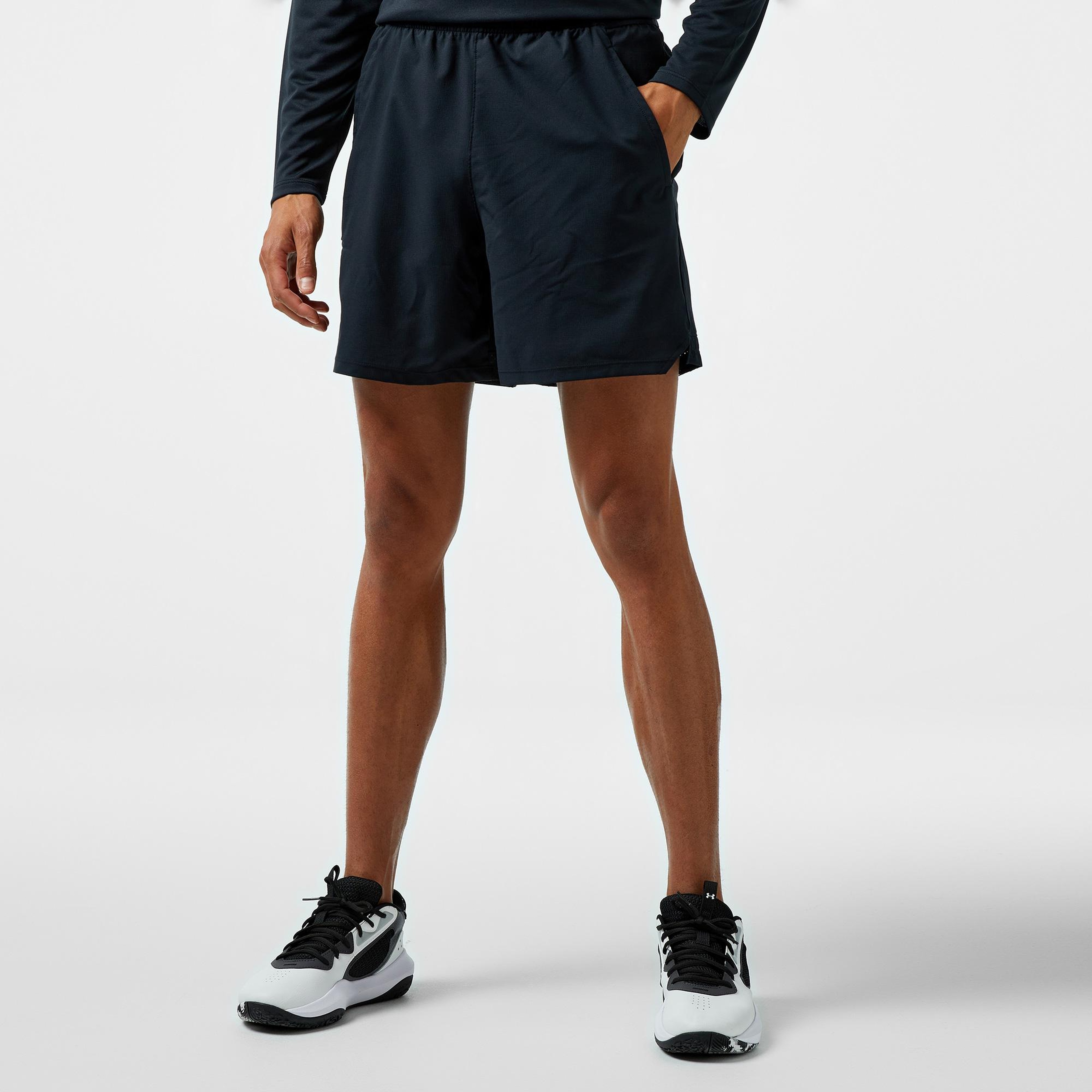 Under Armour Vanish Woven 6in Erkek Siyah Antrenman Şortu
