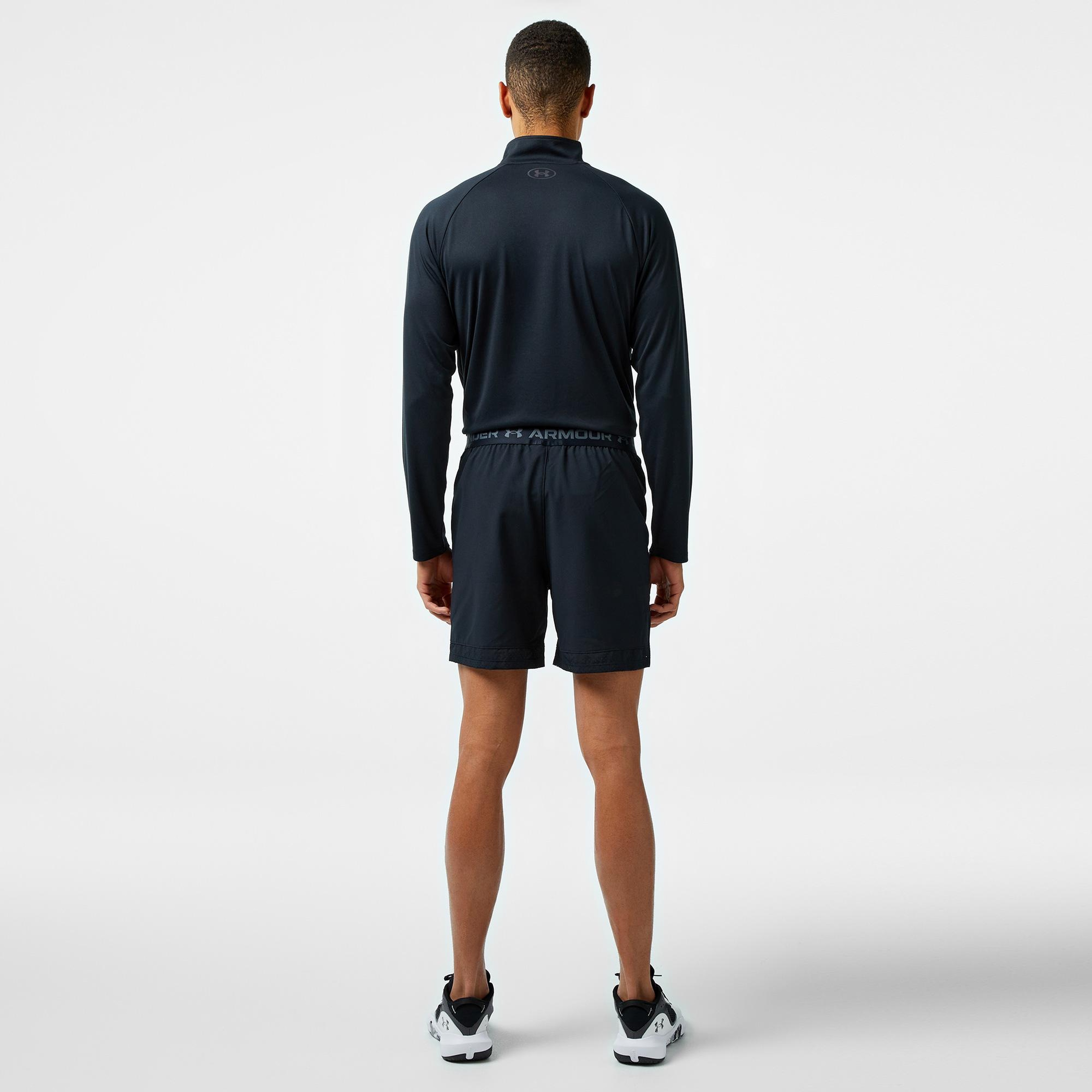 Under Armour Vanish Woven 6in Erkek Siyah Antrenman Şortu