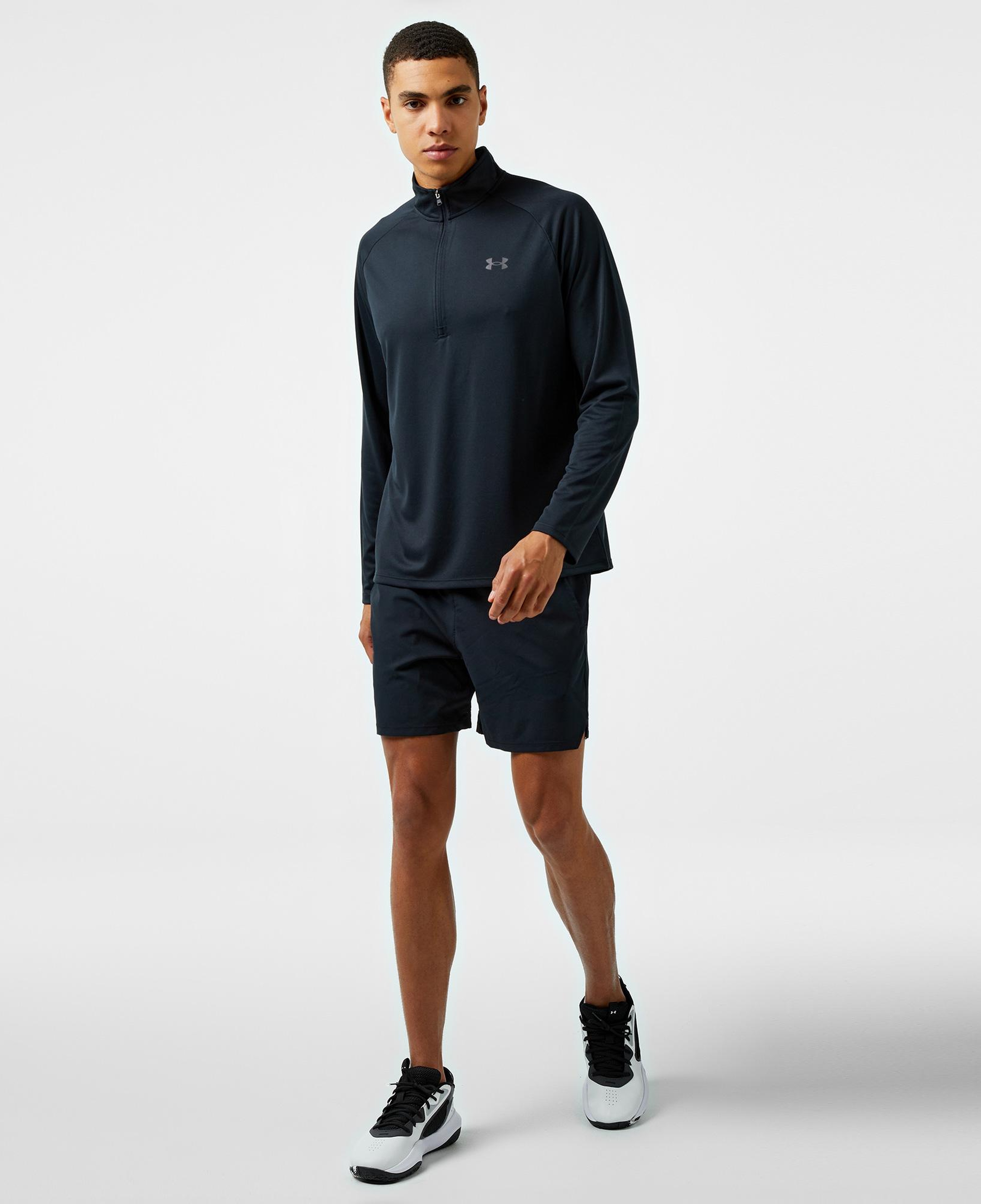 Under Armour Vanish Woven 6in Erkek Siyah Antrenman Şortu
