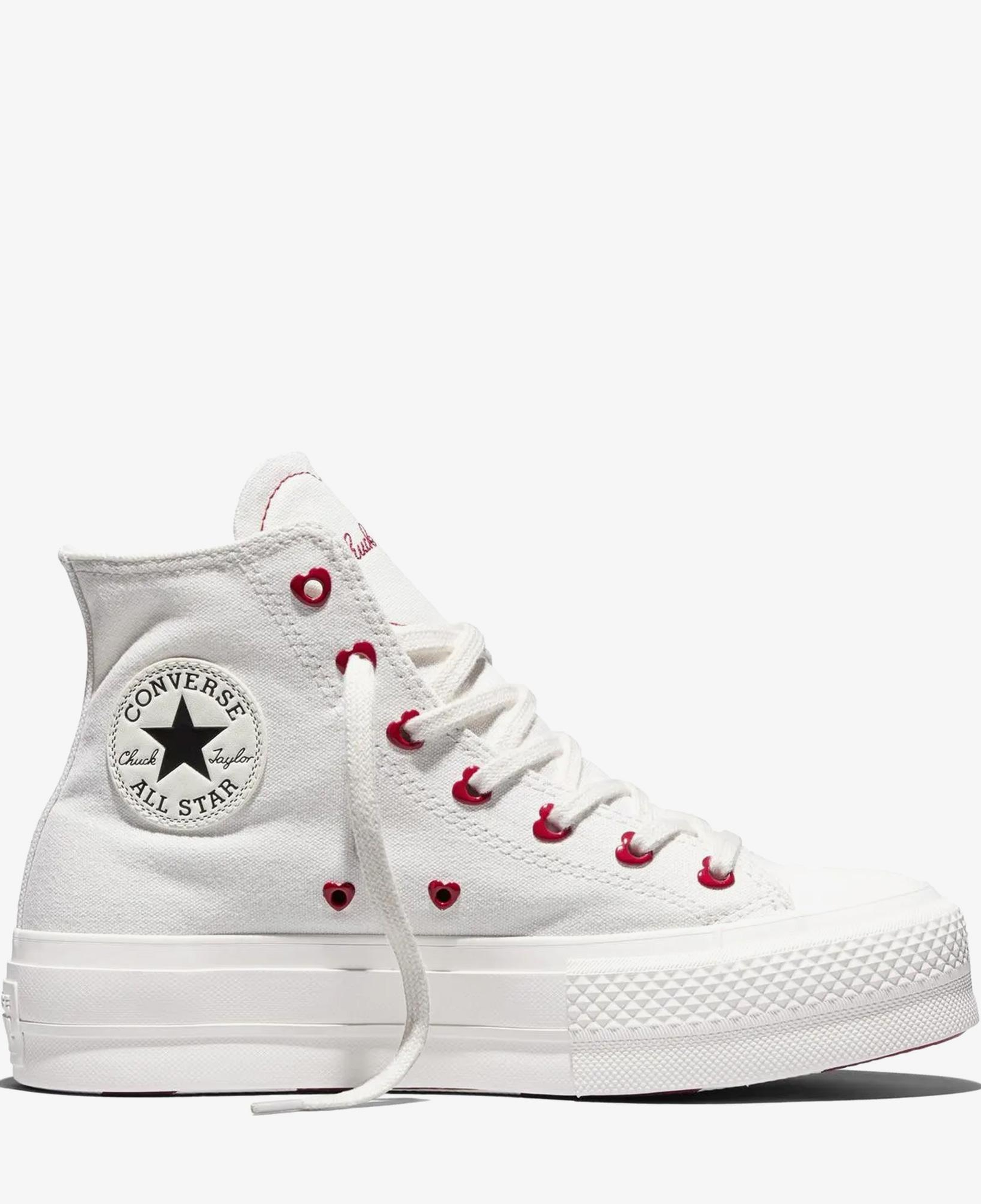 Converse Valentine's Day Chuck Taylor All Star Lift Kadın Krem Sneaker