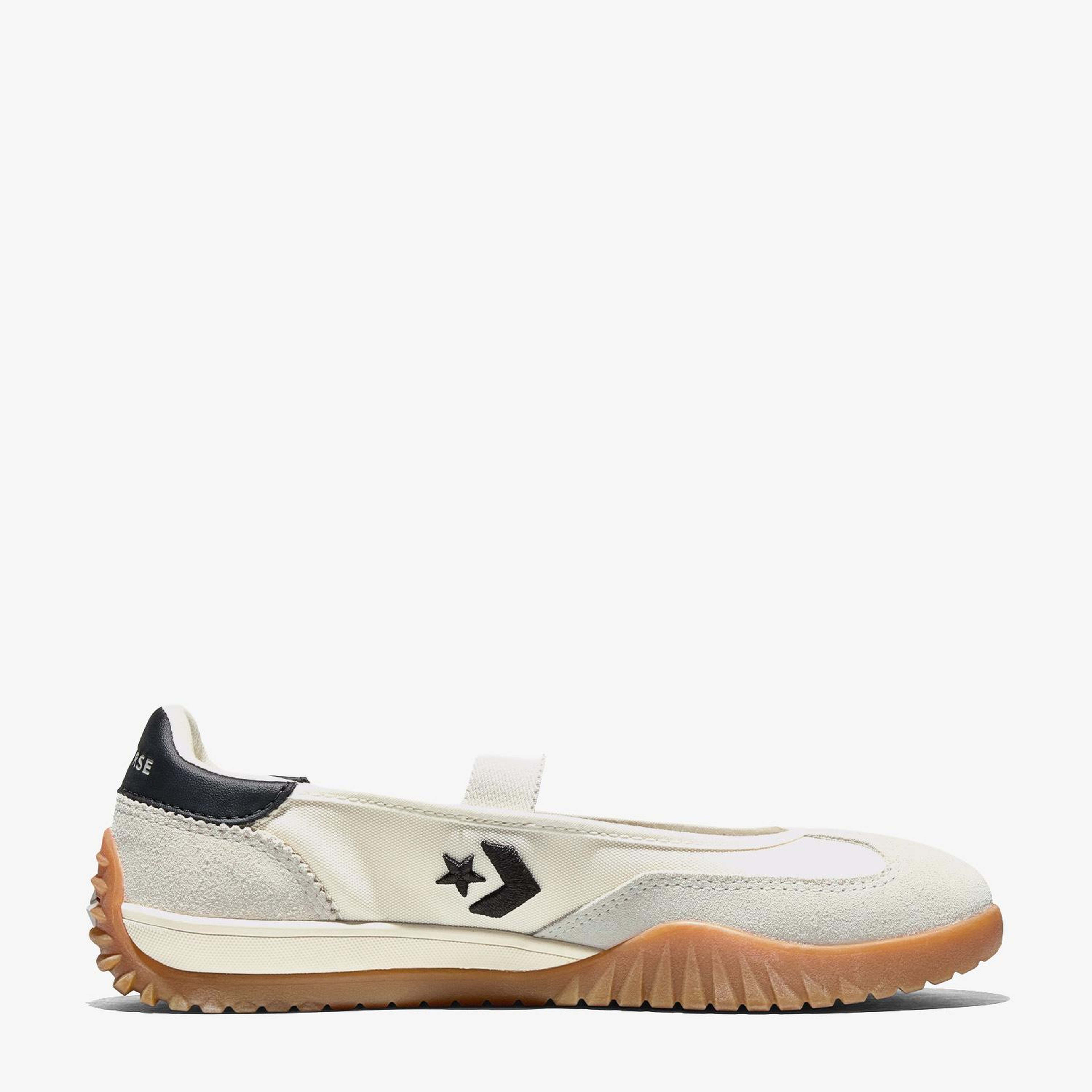 Converse Run Star Trainer Unisex Krem Süet Babet