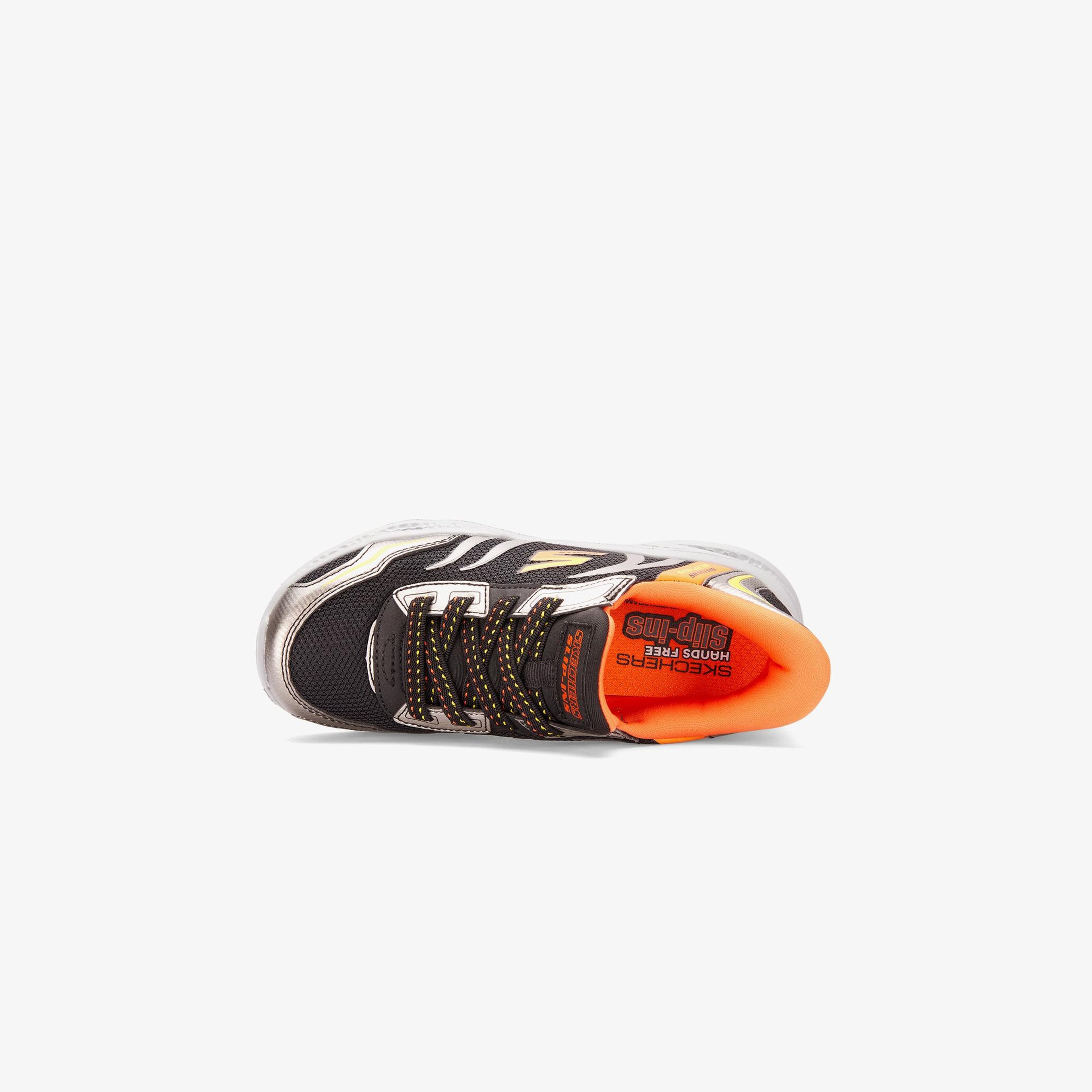 Skechers Meteor-Lights Çocuk Siyah Spor Ayakkabı