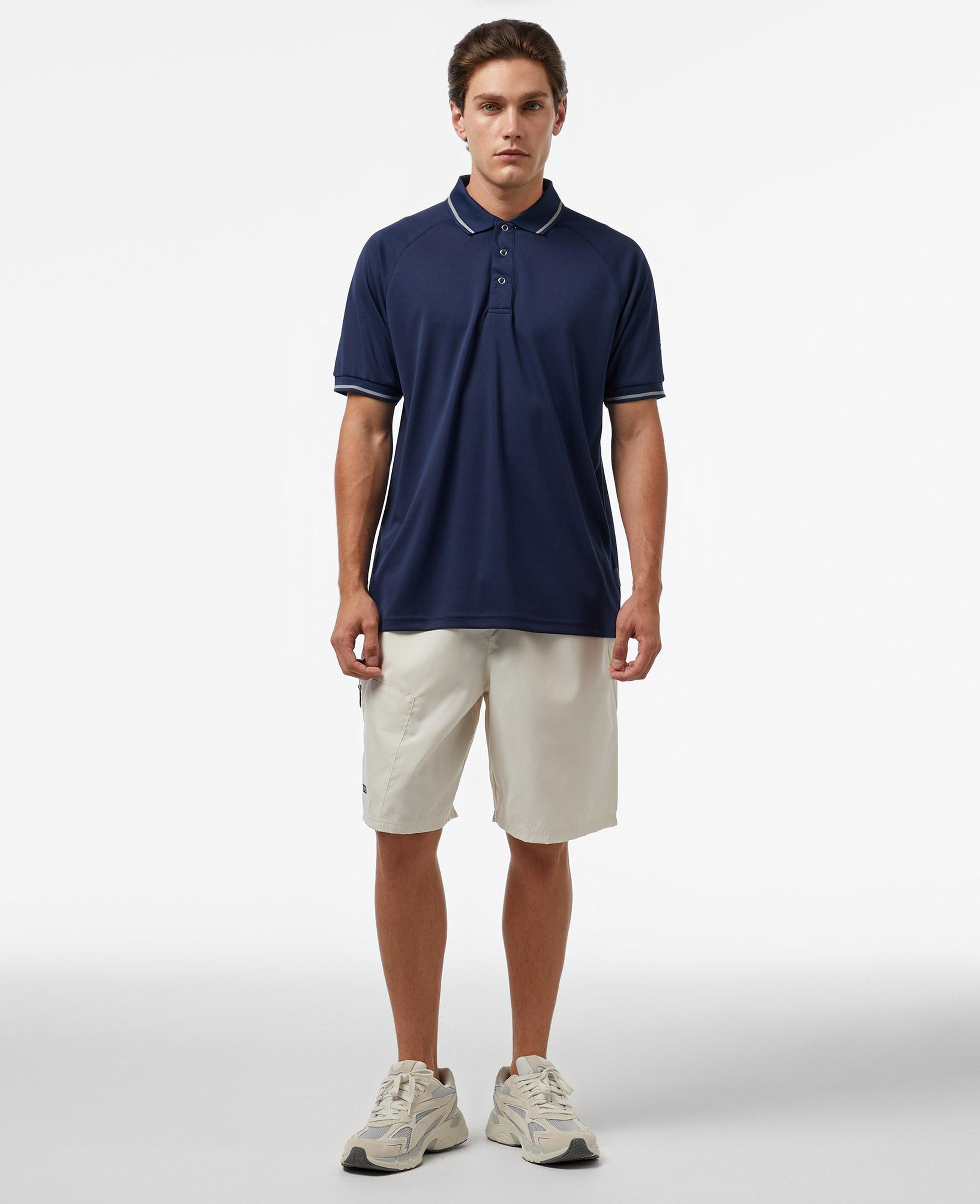 Trespass Erkek Lacivert Günlük Polo T-Shirt