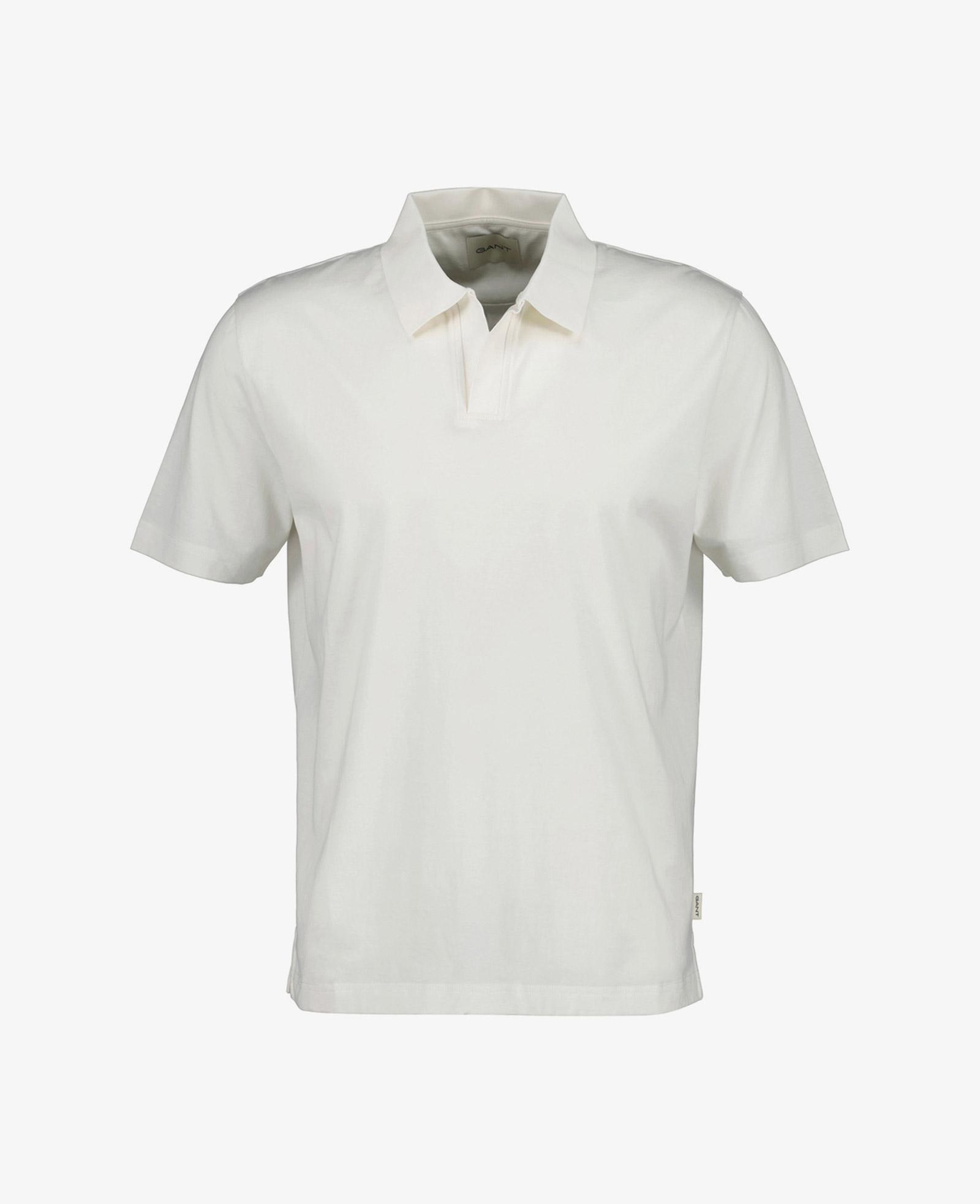 GANT Erkek Beyaz Regular Fit Polo Yaka T-Shirt