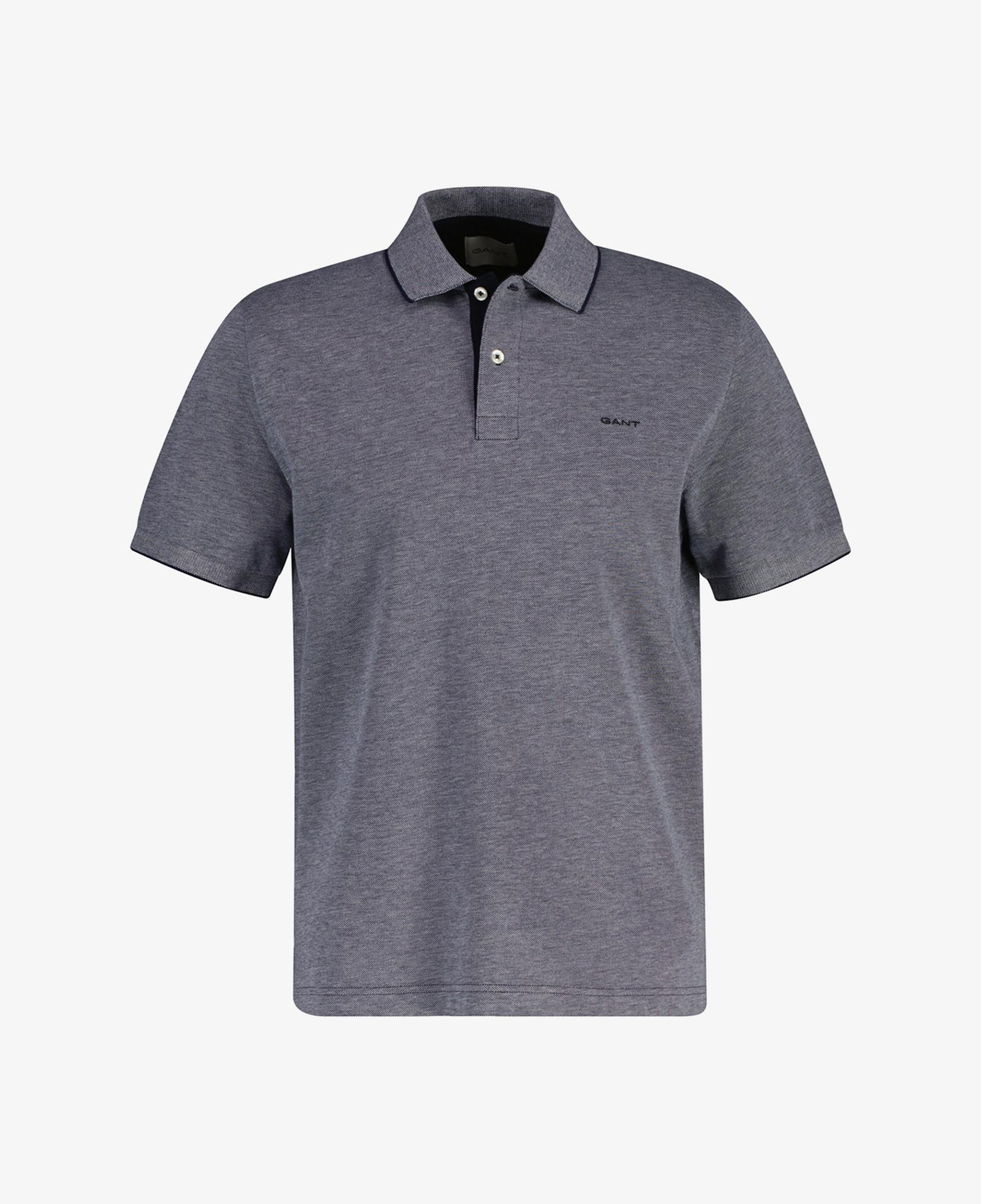 GANT Erkek Lacivert Regular Fit Polo Yaka T-Shirt