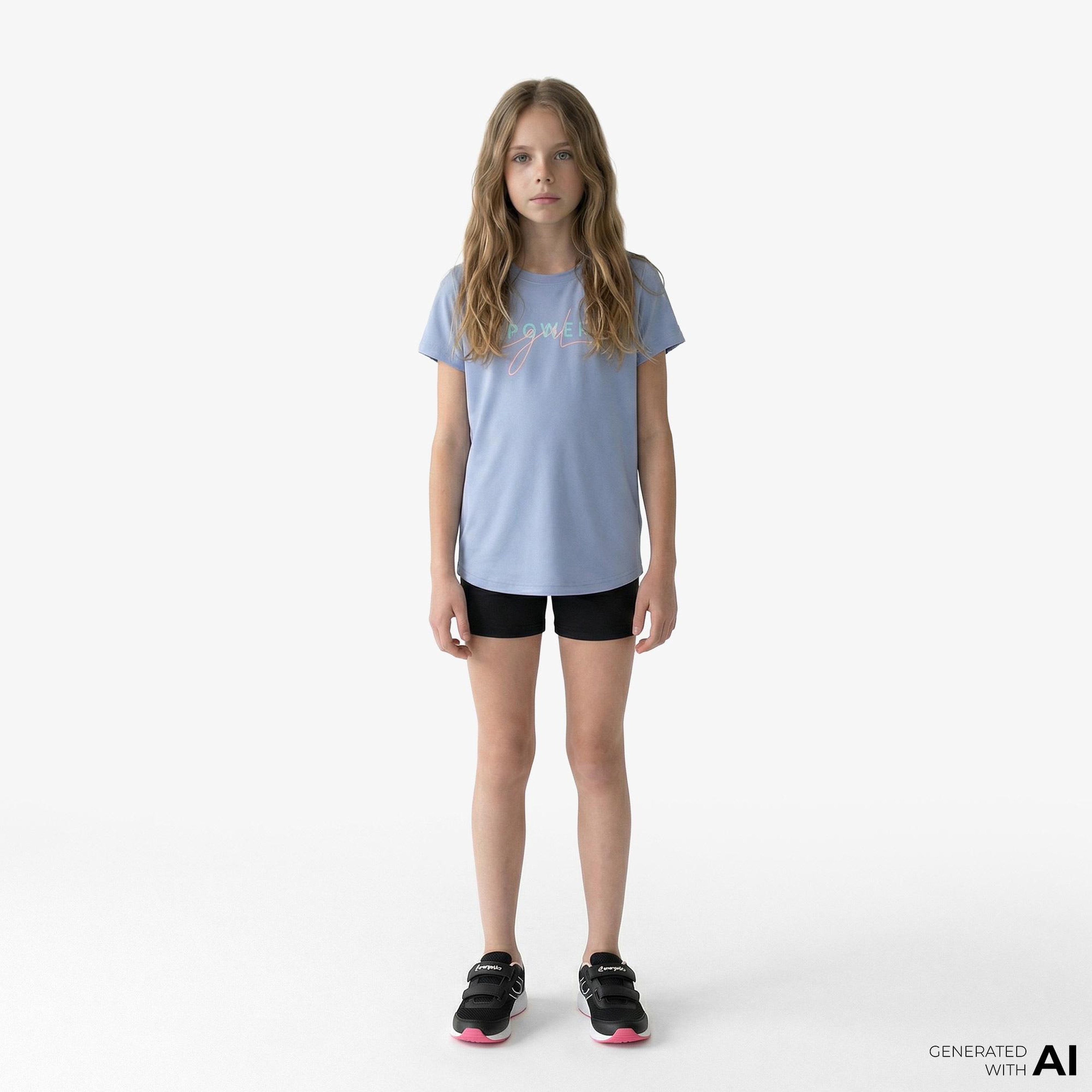 Energetics Cecib Çocuk Mavi Günlük T-Shirt
