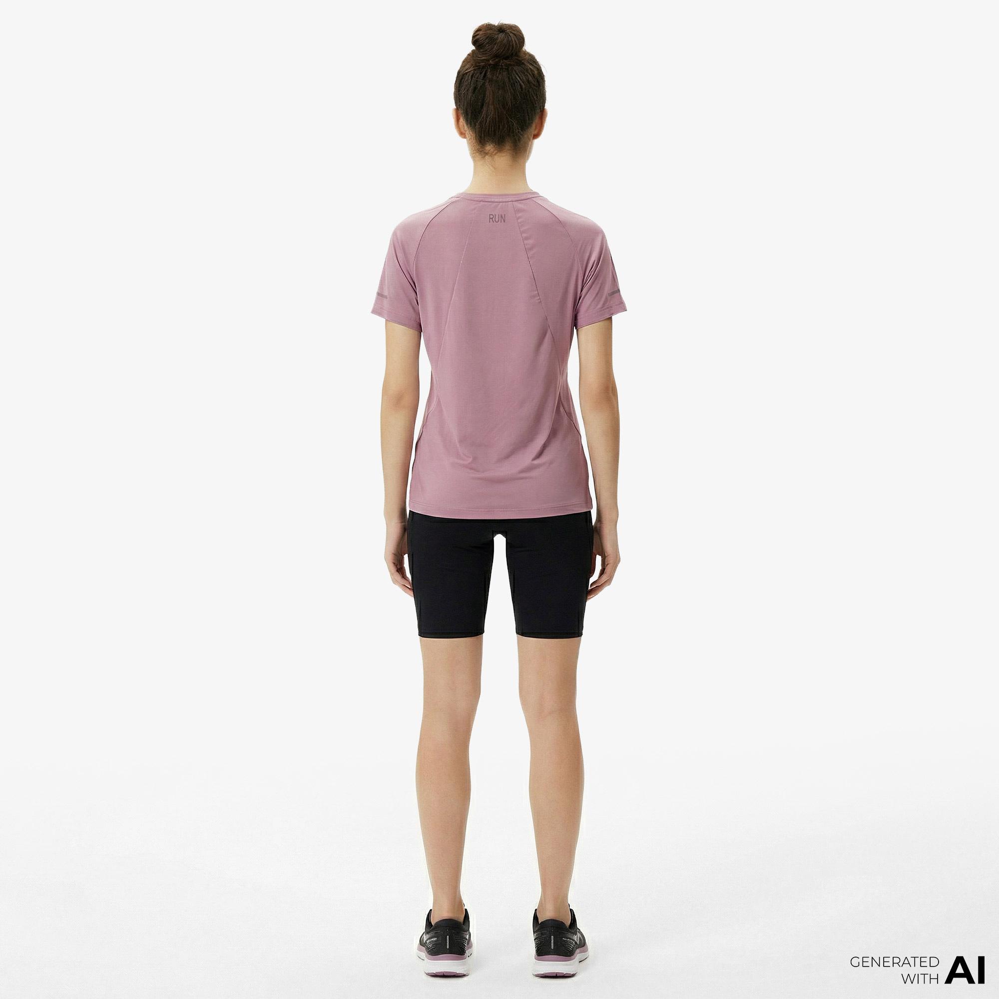 Energetics Kadın Pembe Antrenman T-shirt