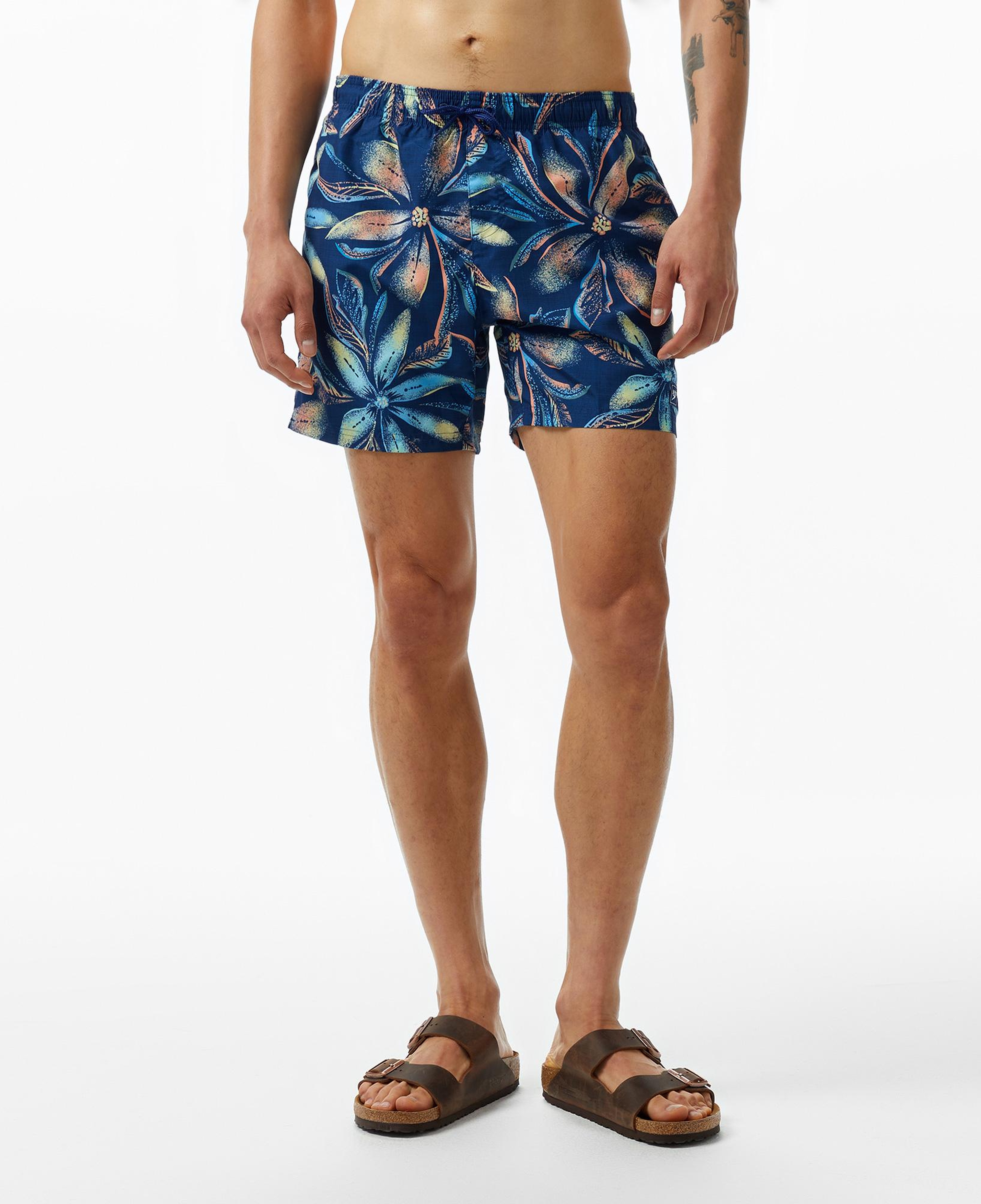 Speedo Digital Printed Leisure 16 Erkek Lacivert Deniz Şortu
