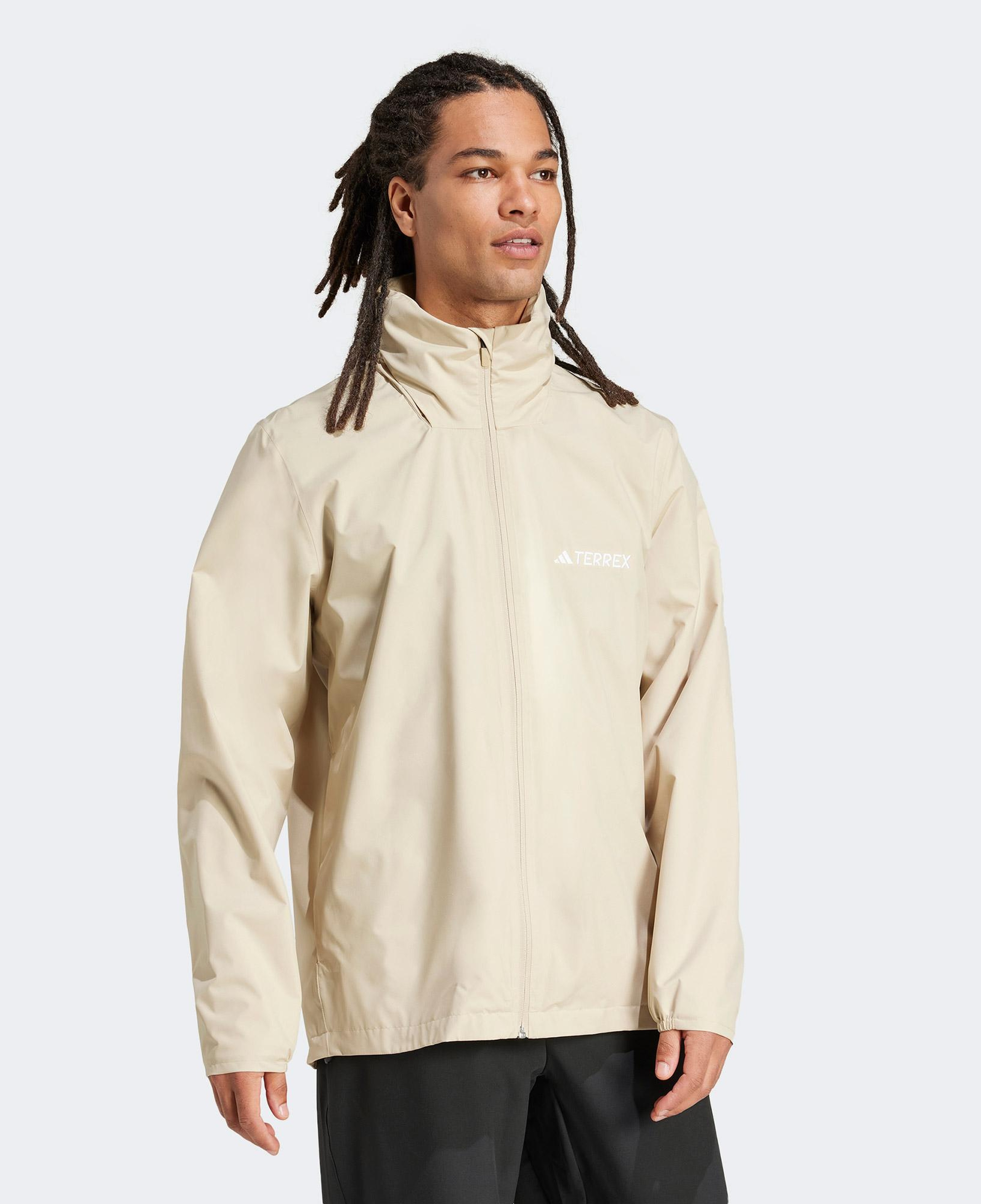 adidas Multi Essentials 2L Erkek Bej Yağmurluk