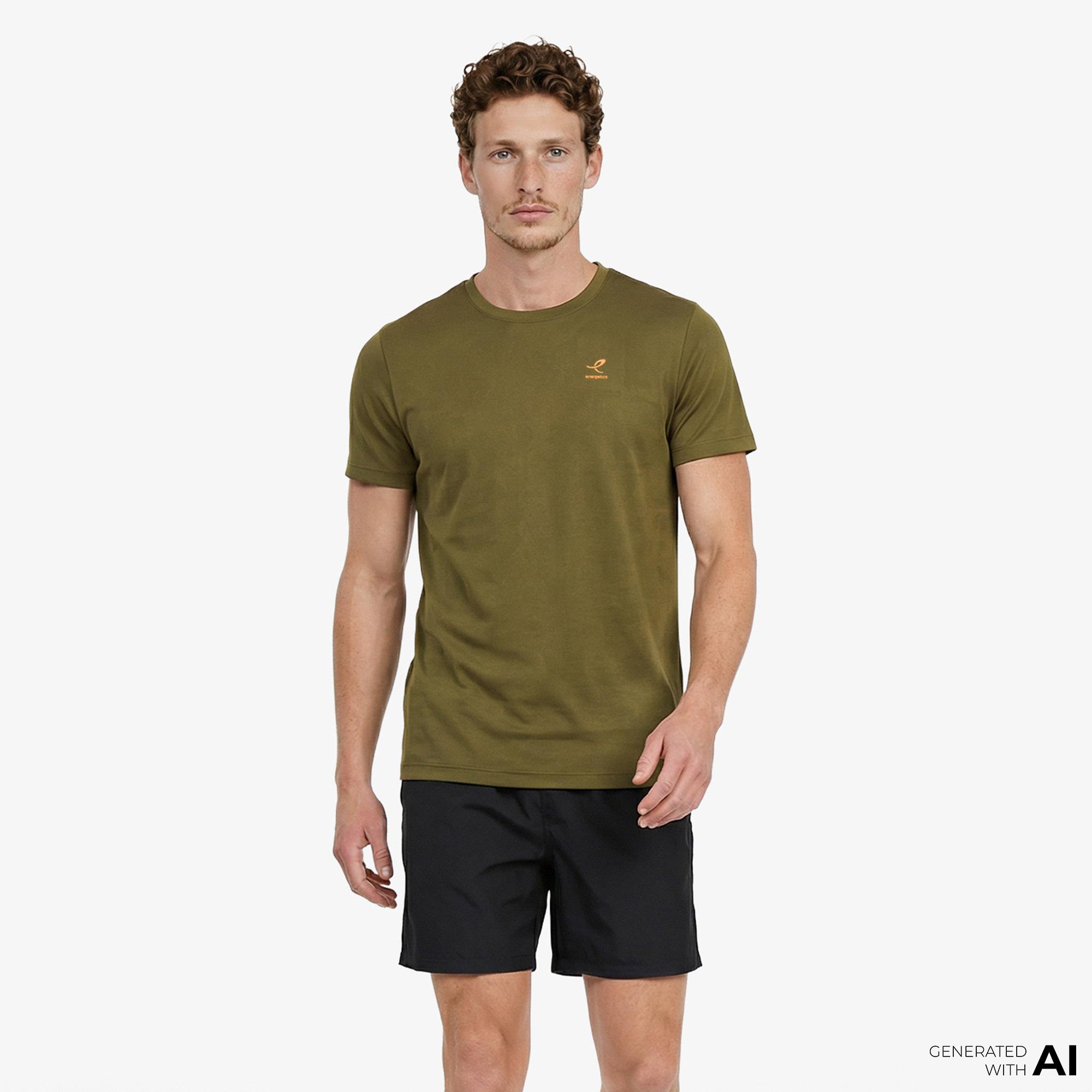 Energetics Fabio Ss Erkek Yeşil Antrenman T-Shirt