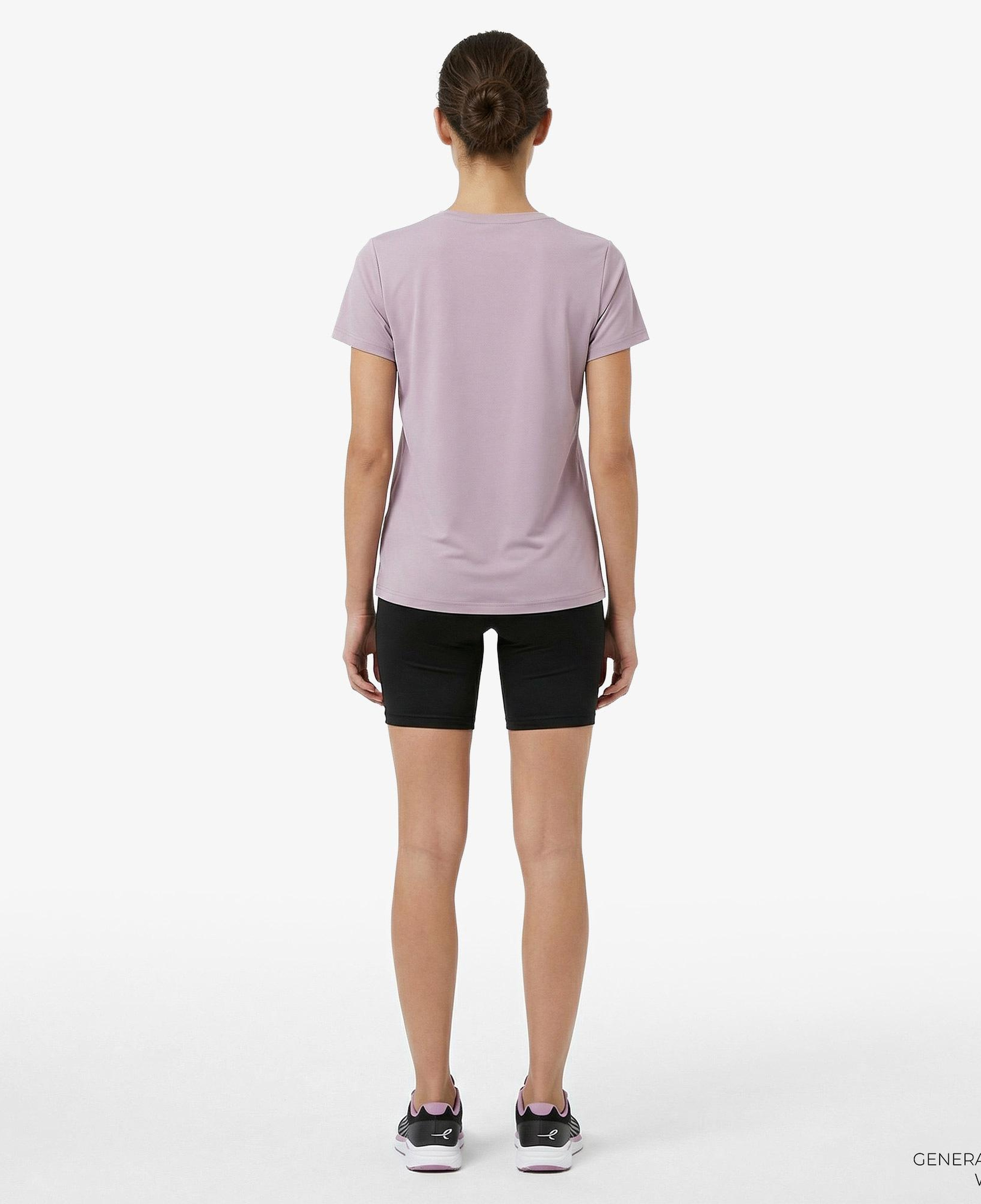Energetics Gianna Ss Kadın Mor Antrenman T-Shirt