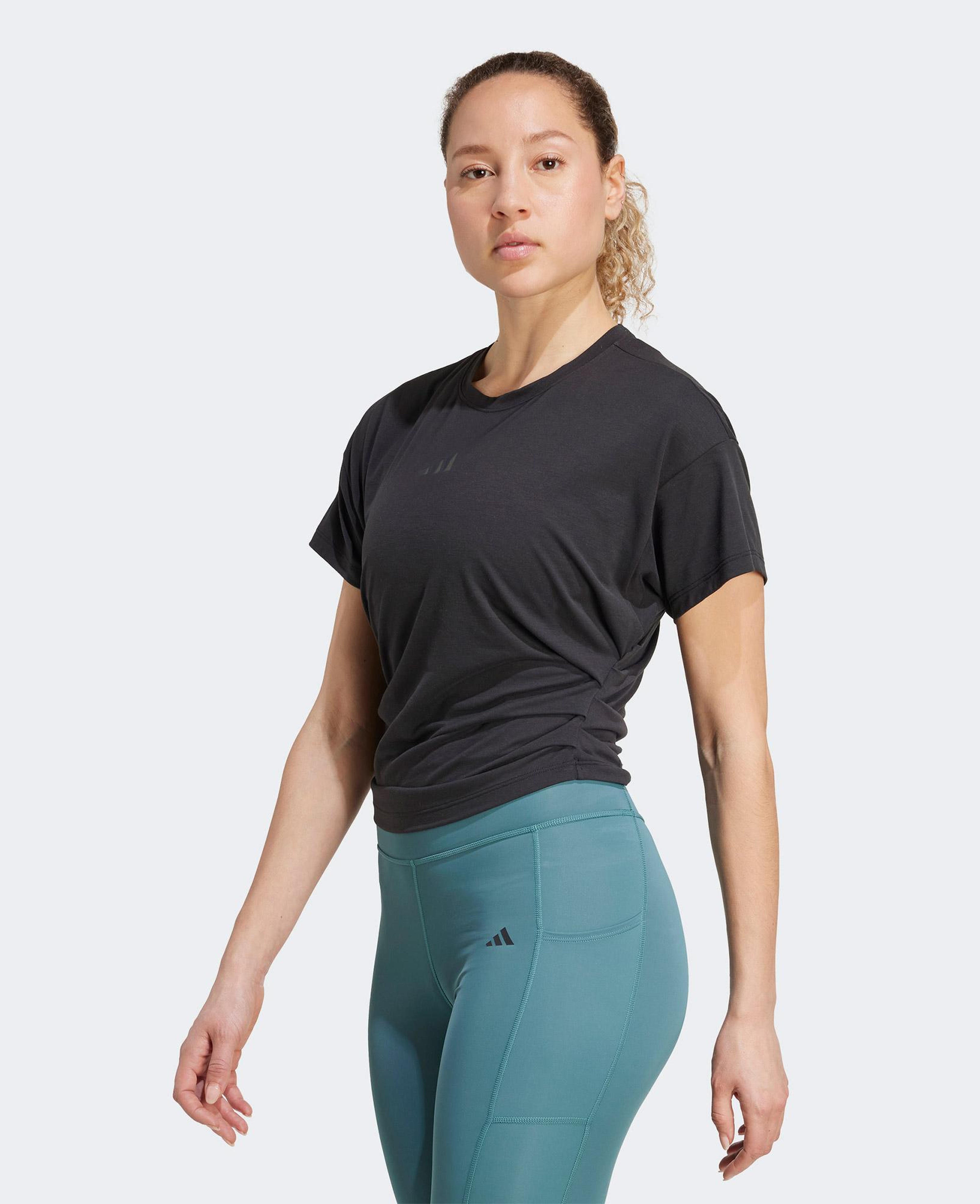 adidas Power Kadın Siyah Antrenman T-Shirt