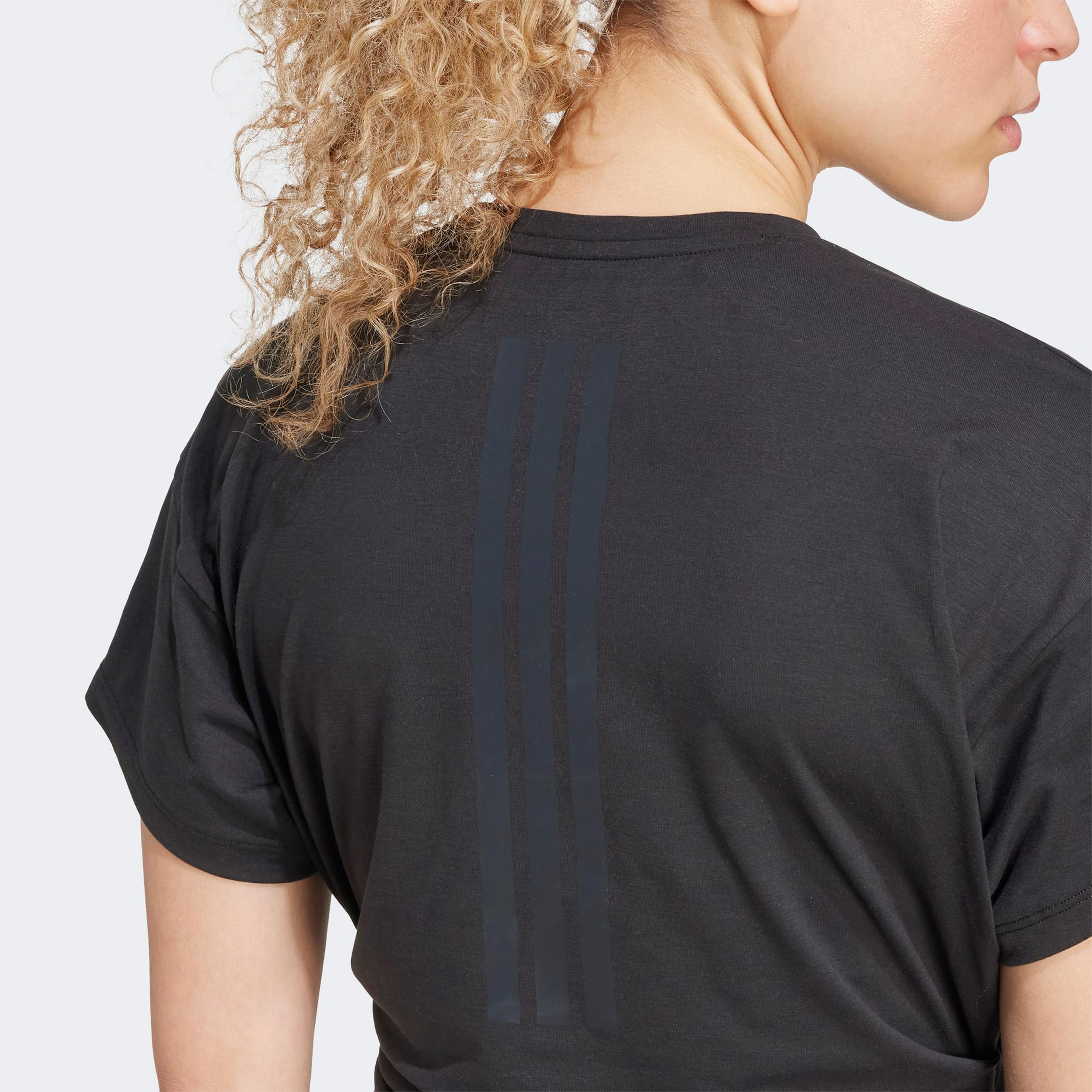 adidas Power Kadın Siyah Antrenman T-Shirt