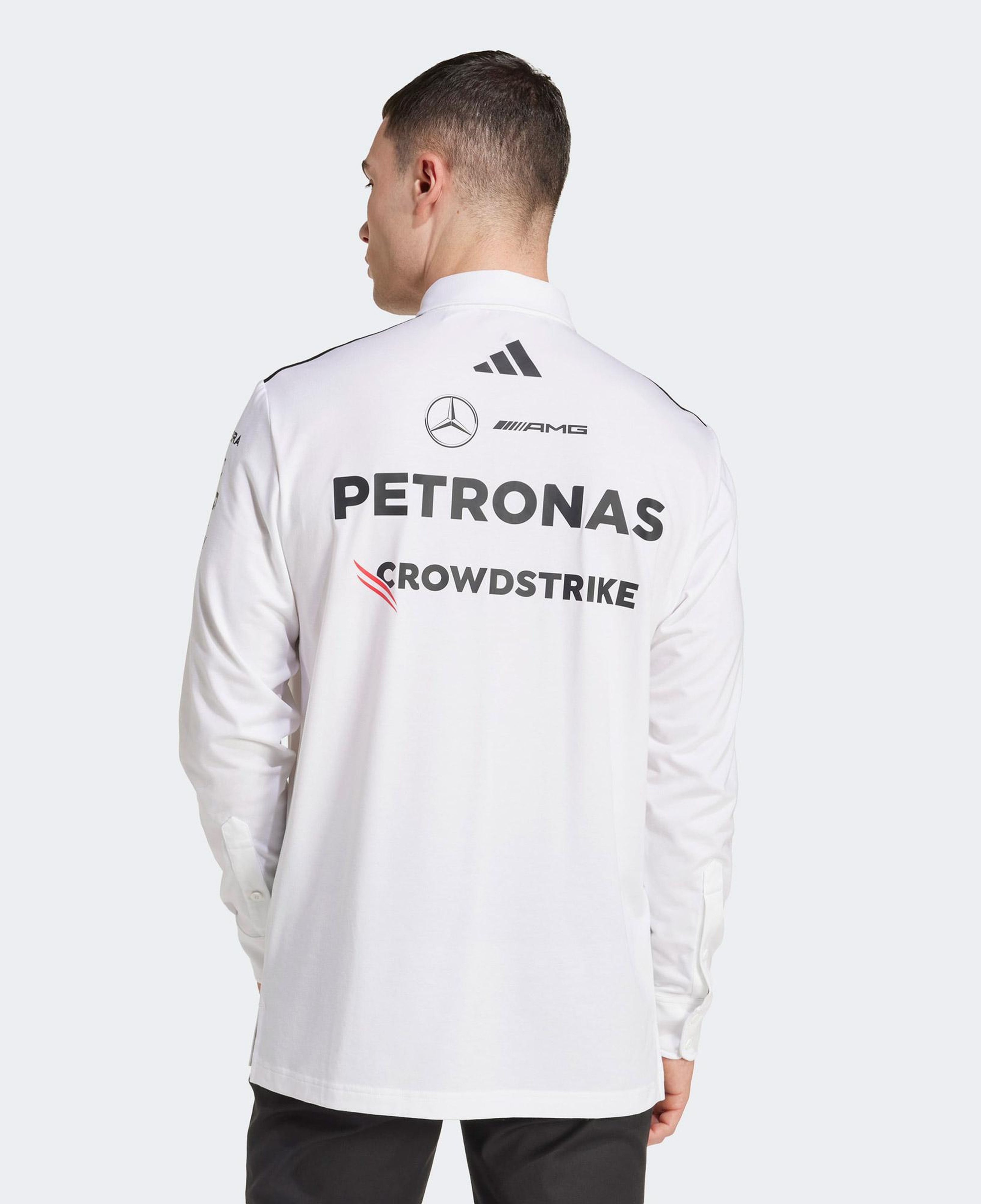 adidas Mercedes Amg Petronas Formula One Team Erkek Beyaz Motorsport Sweatshirt