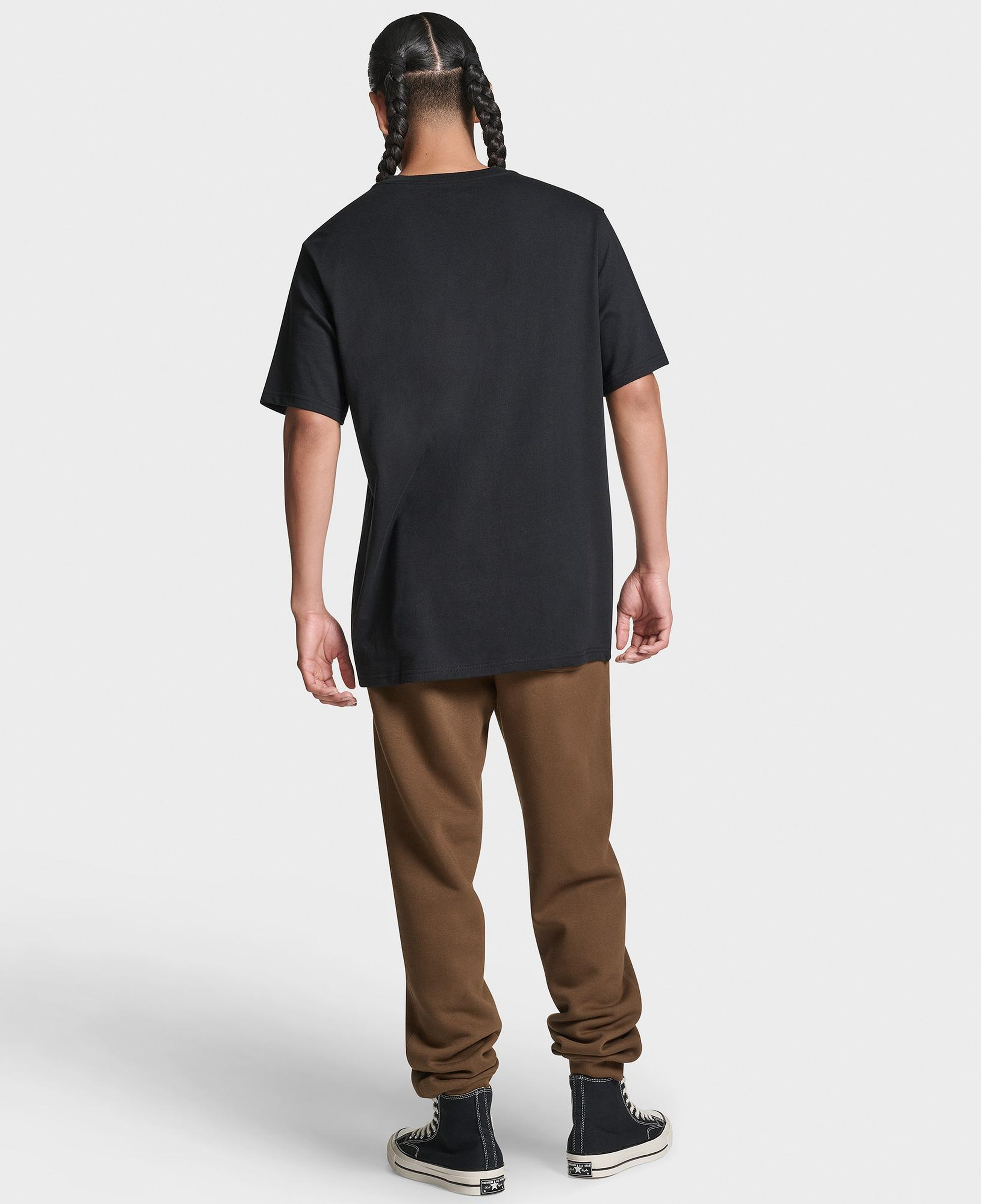 Converse Erkek Siyah T-Shirt