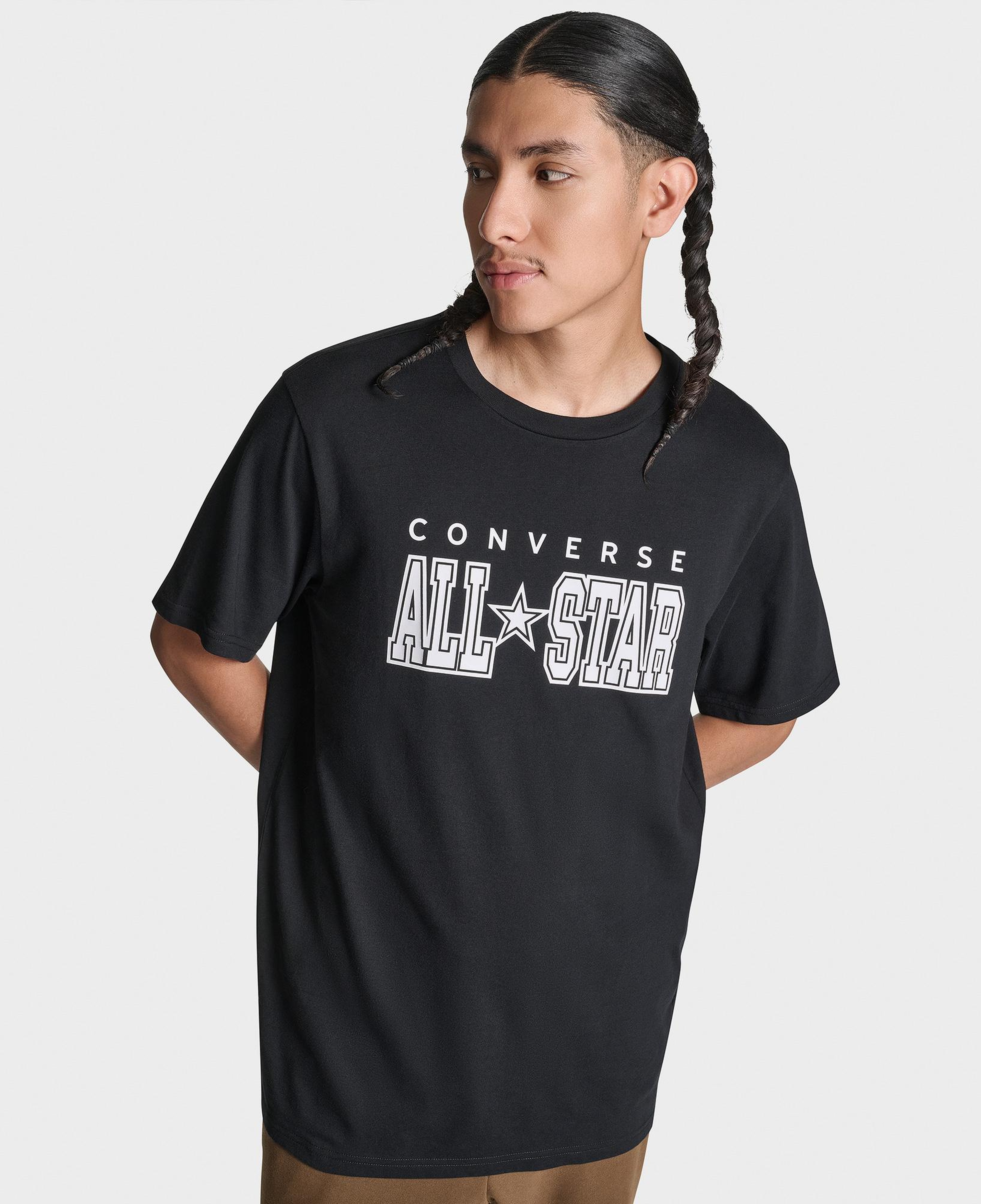Converse Erkek Siyah T-Shirt