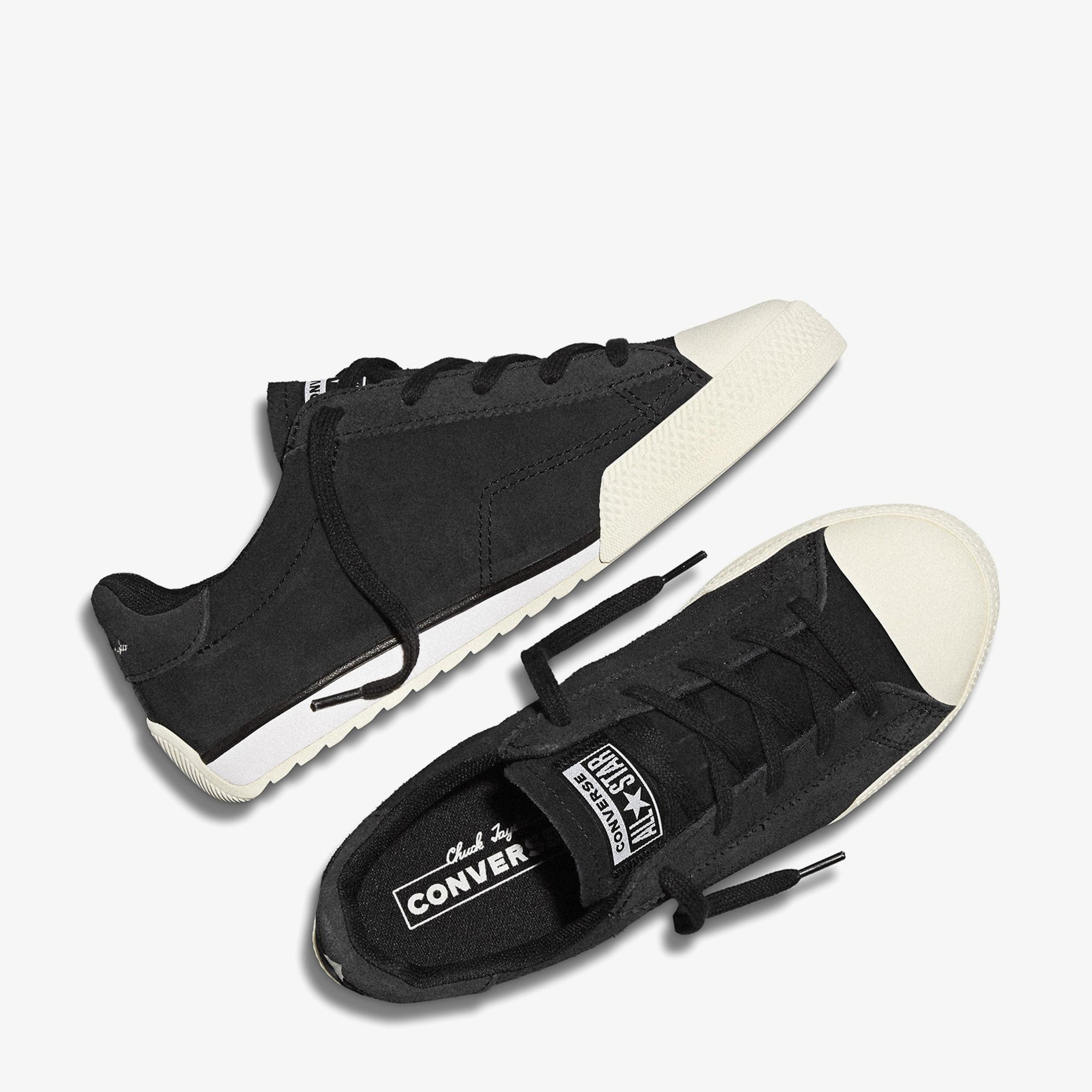 Converse Chuck Taylor LO Genç Siyah Süet Sneaker