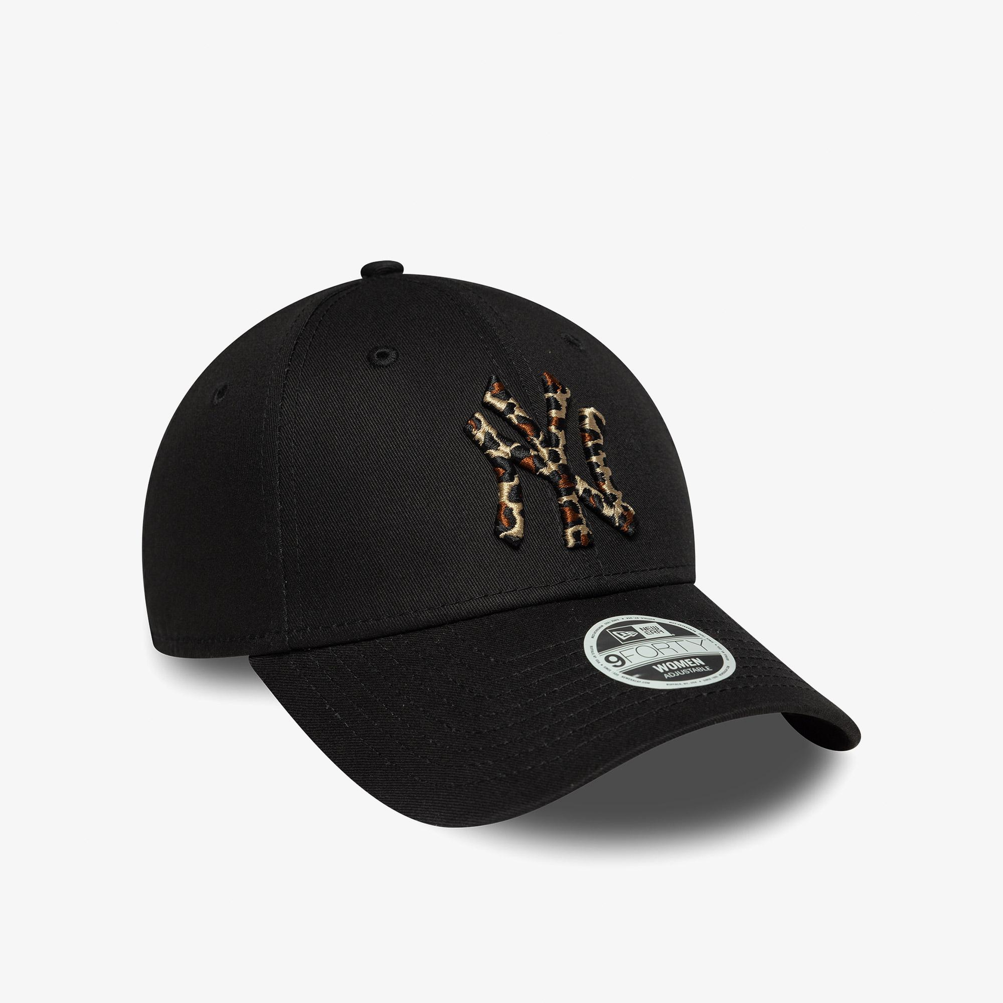 New Era Leopard Infill 9Forty Neyyan Kadın Siyah Şapka