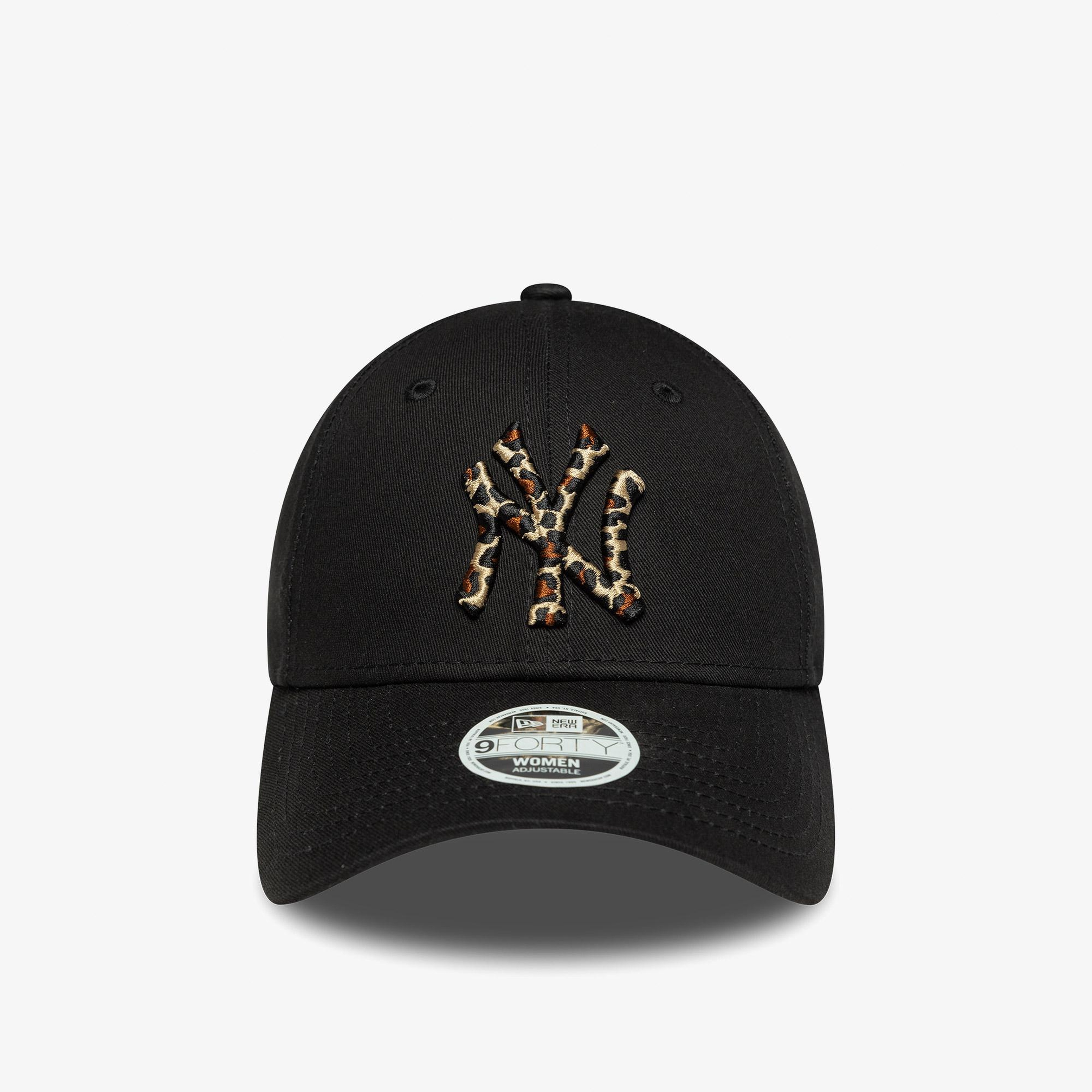 New Era Leopard Infill 9Forty Neyyan Kadın Siyah Şapka