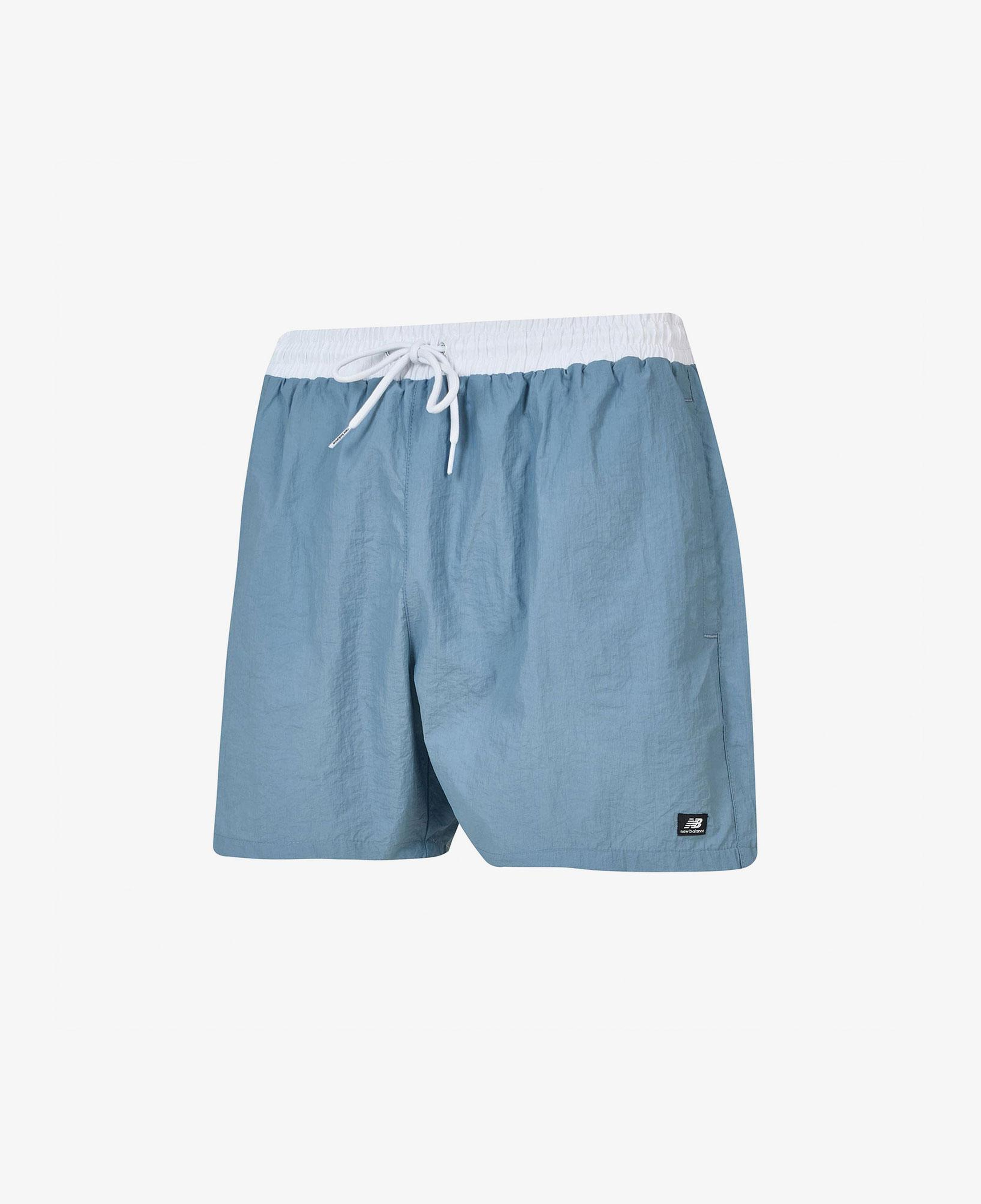 New Balance Lifestyle Erkek Mavi Deniz Şortu