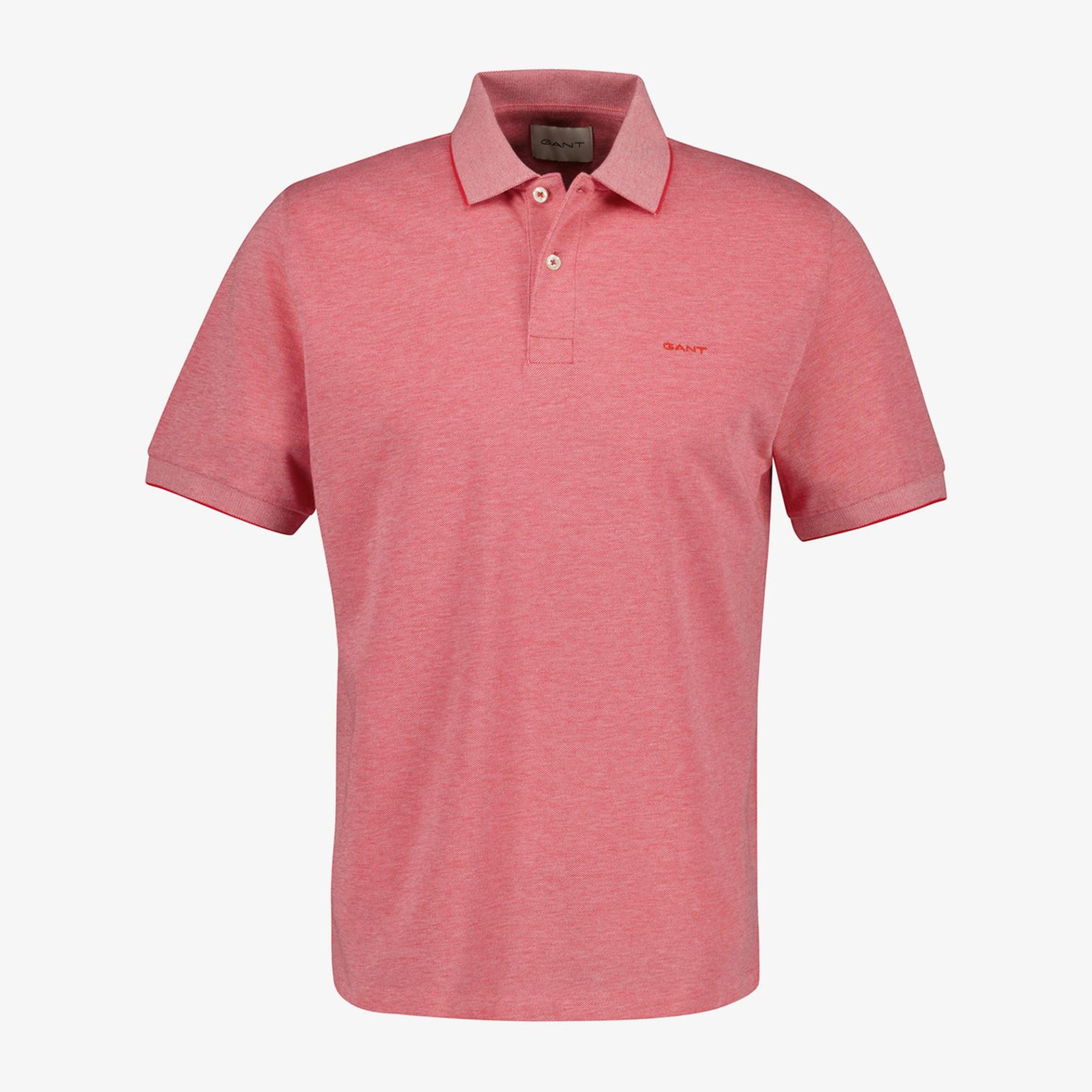 GANT Erkek Kırmızı Regular Fit Polo Yaka T-Shirt