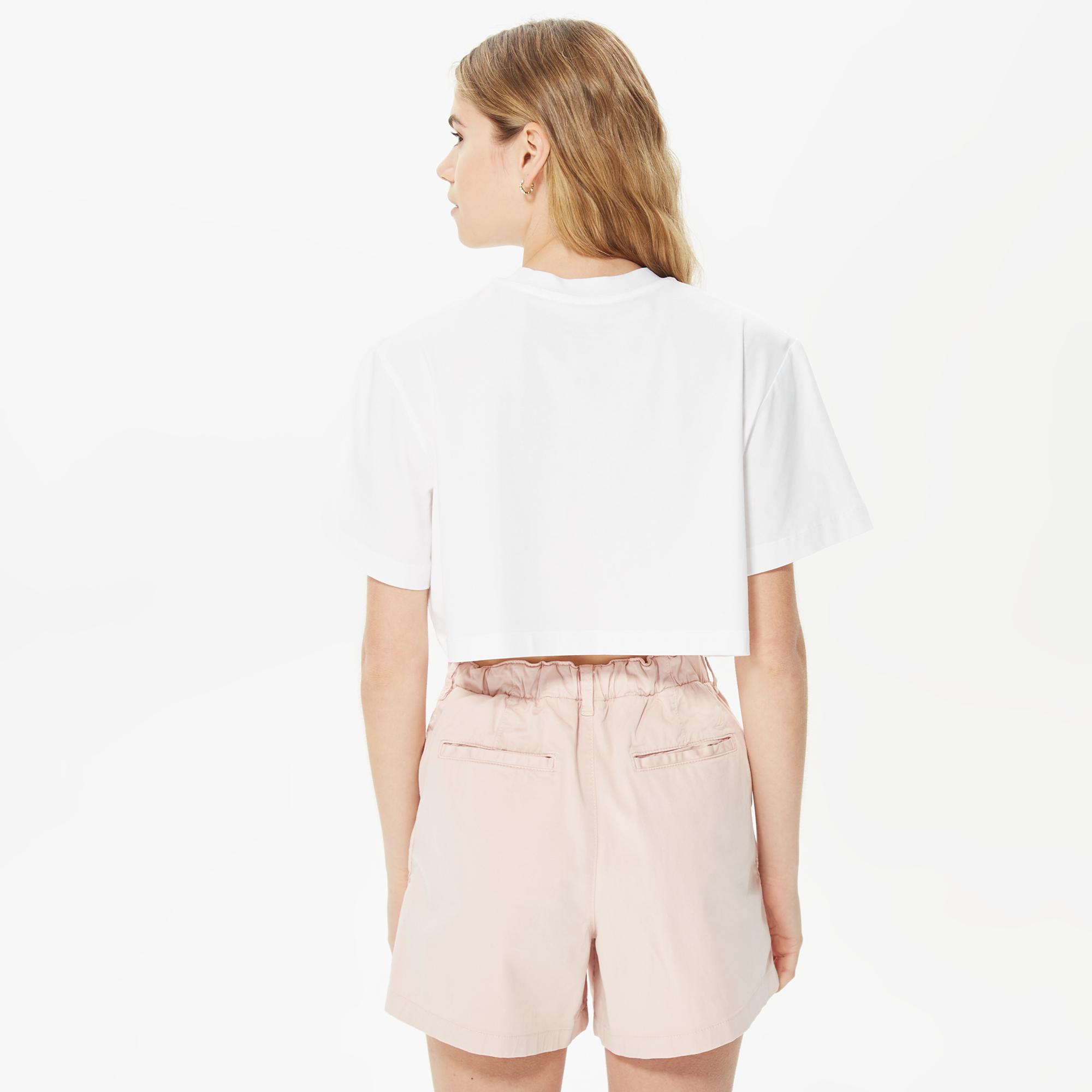 Nautica Kadın Beyaz T-Shirt