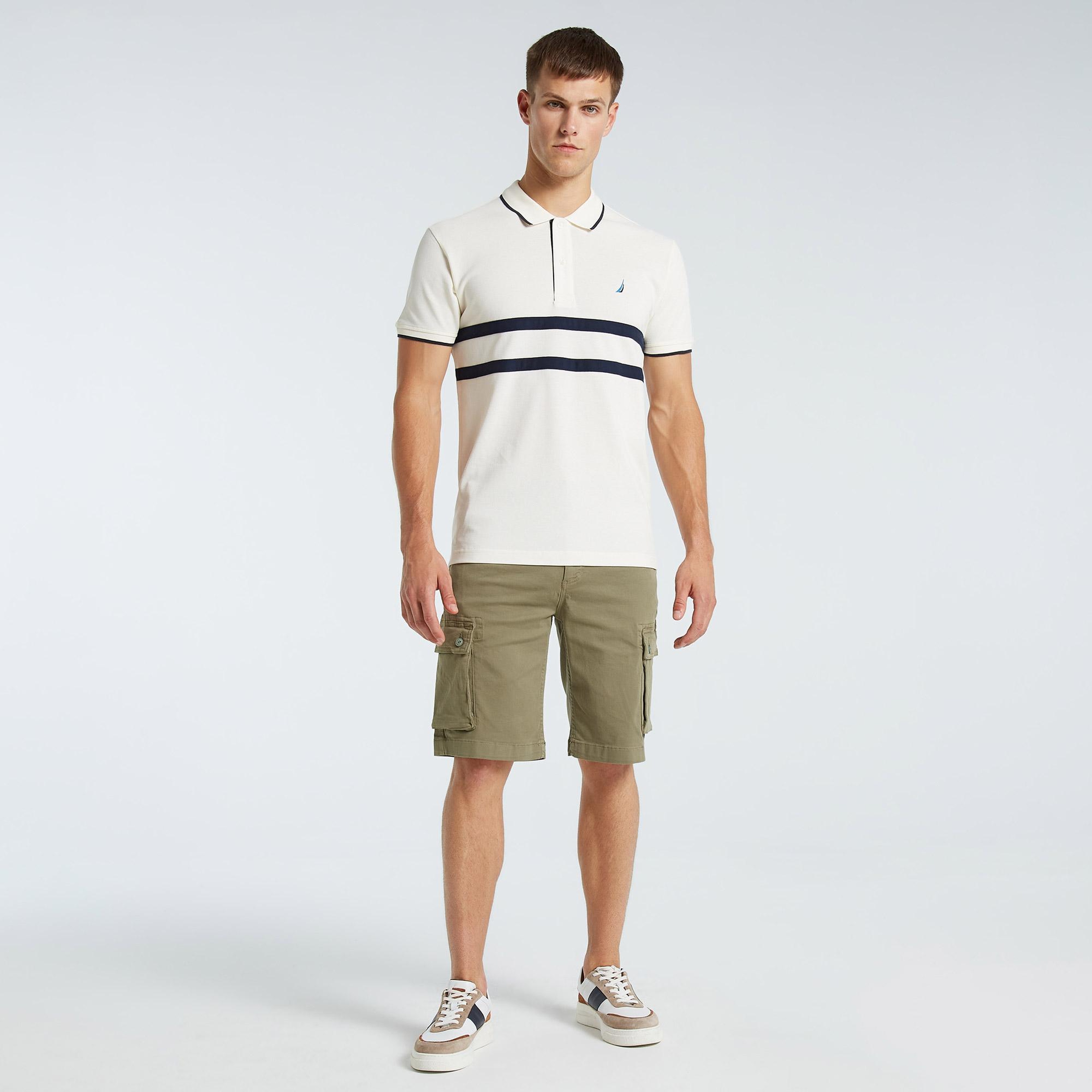 Nautica Erkek Yeşil Bermuda Şort