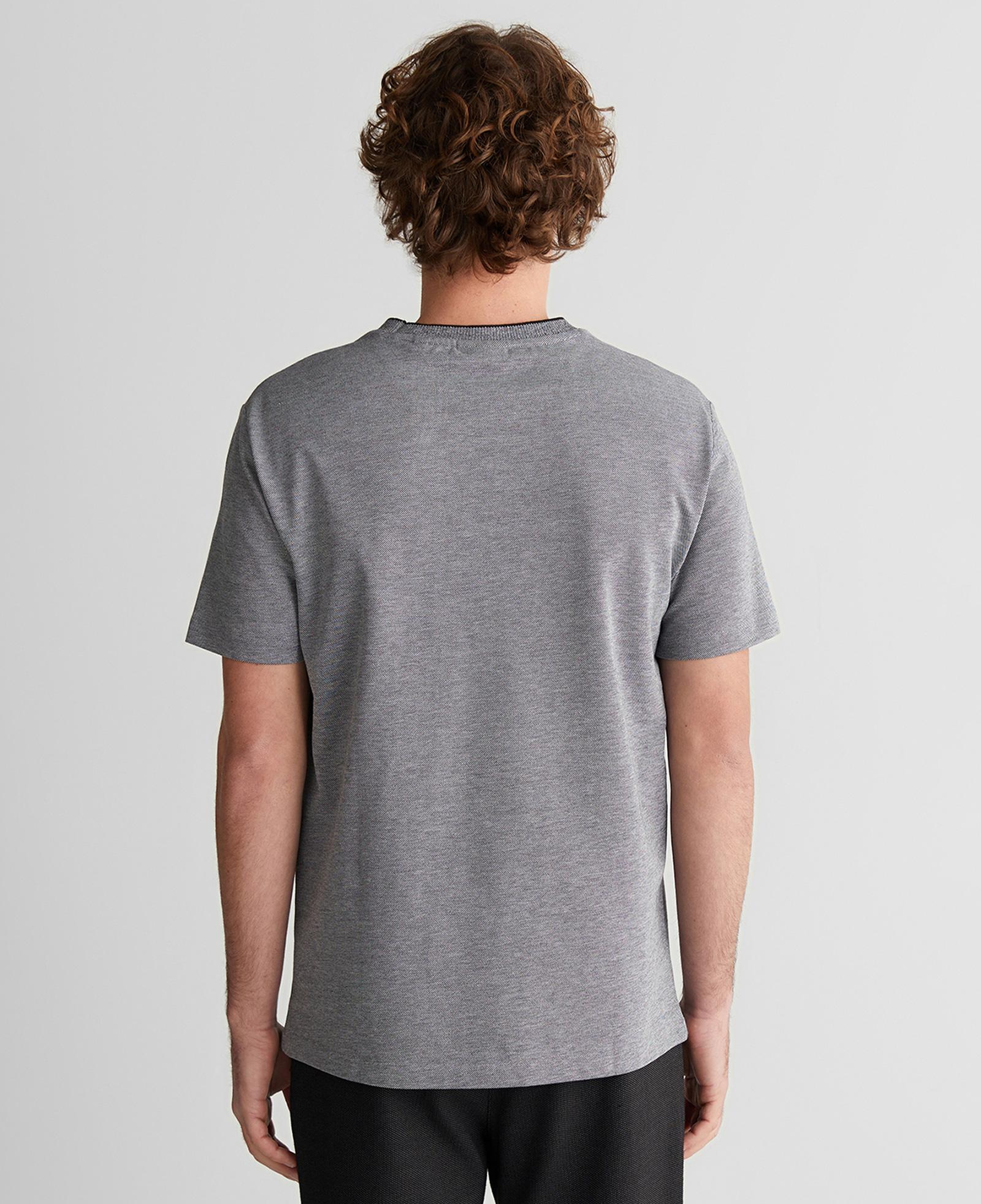 GANT Erkek Siyah Bisiklet Yaka Regular Fit T-Shirt