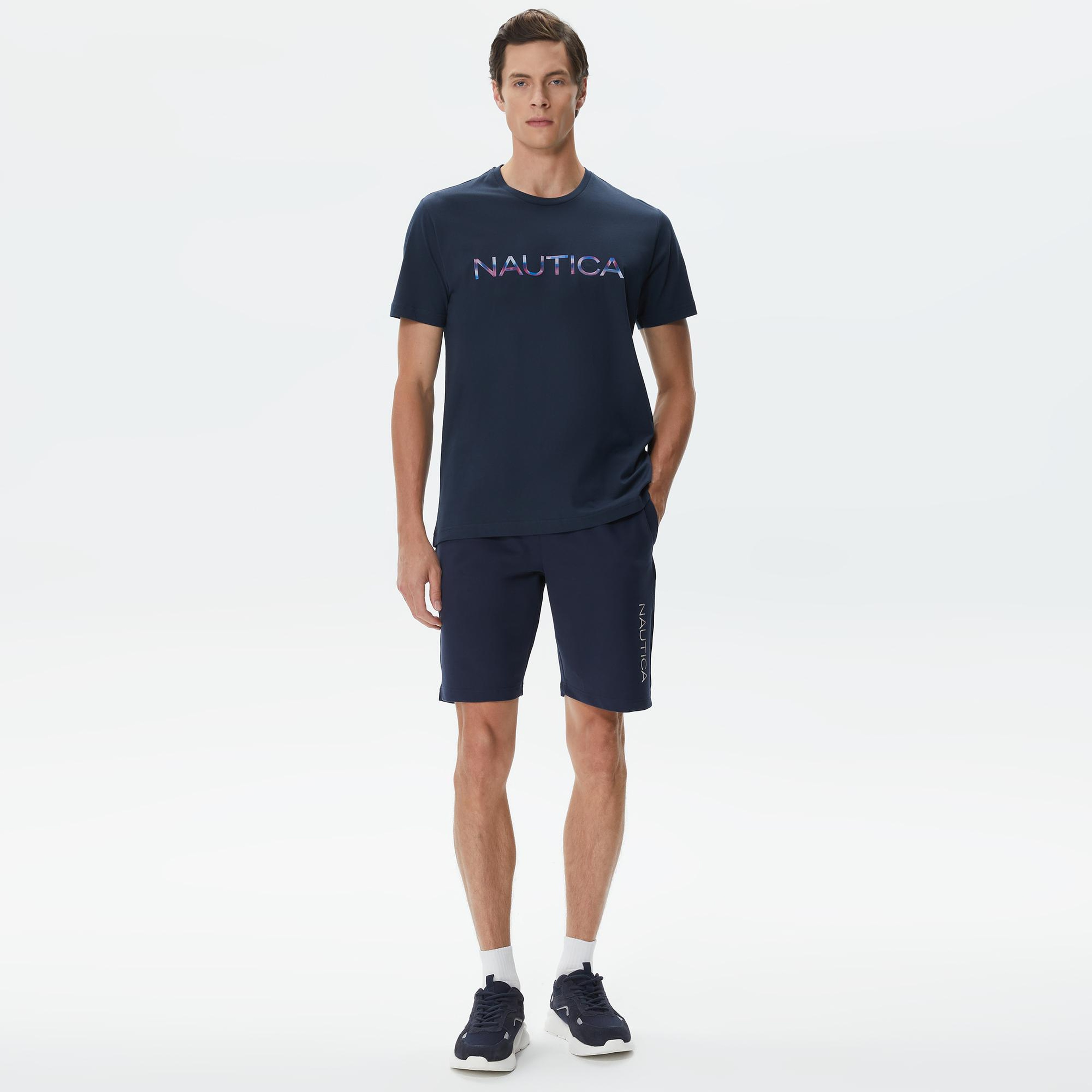 Nautica Erkek Lacivert Standart Fit Şort