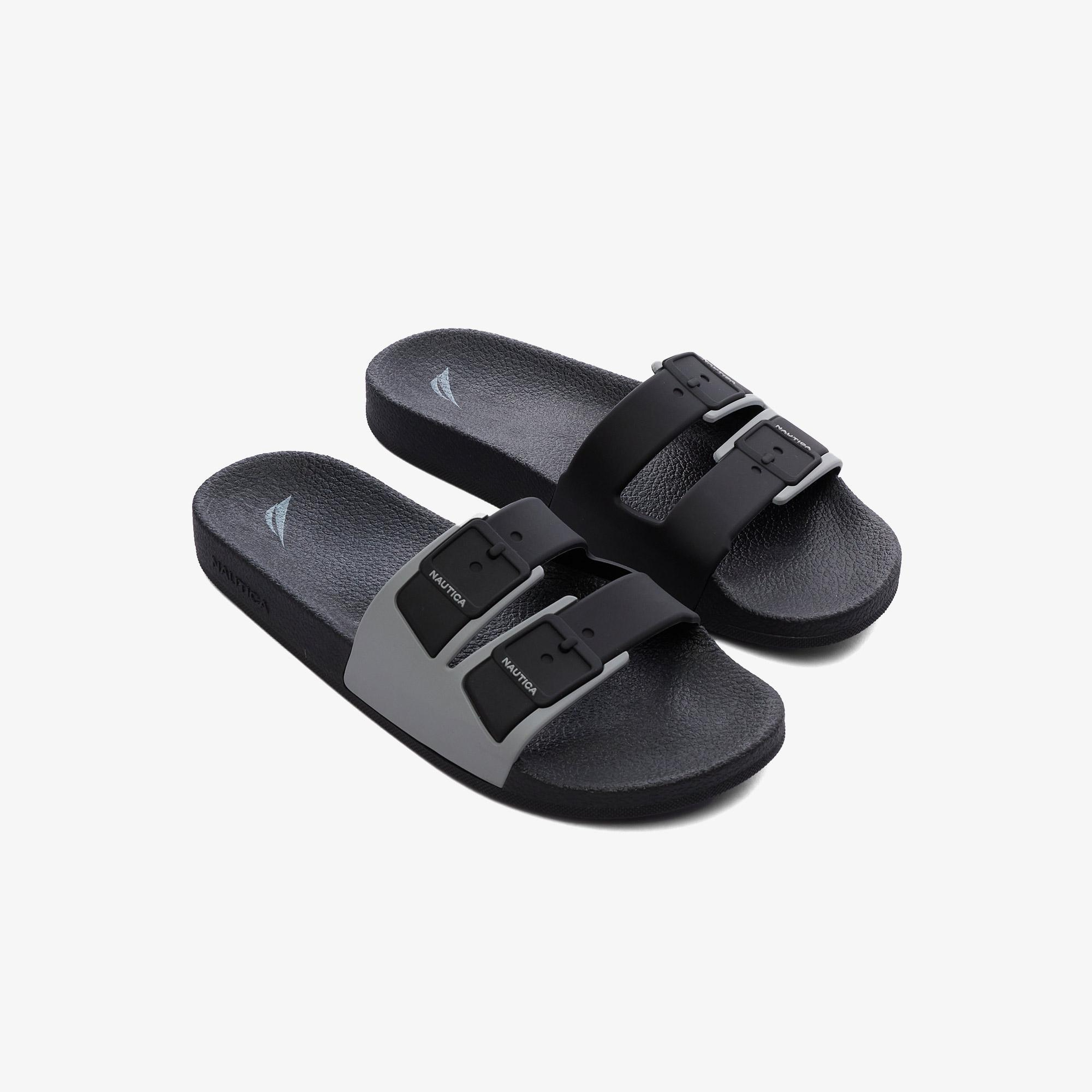 Nautica Erkek Gri Terlik