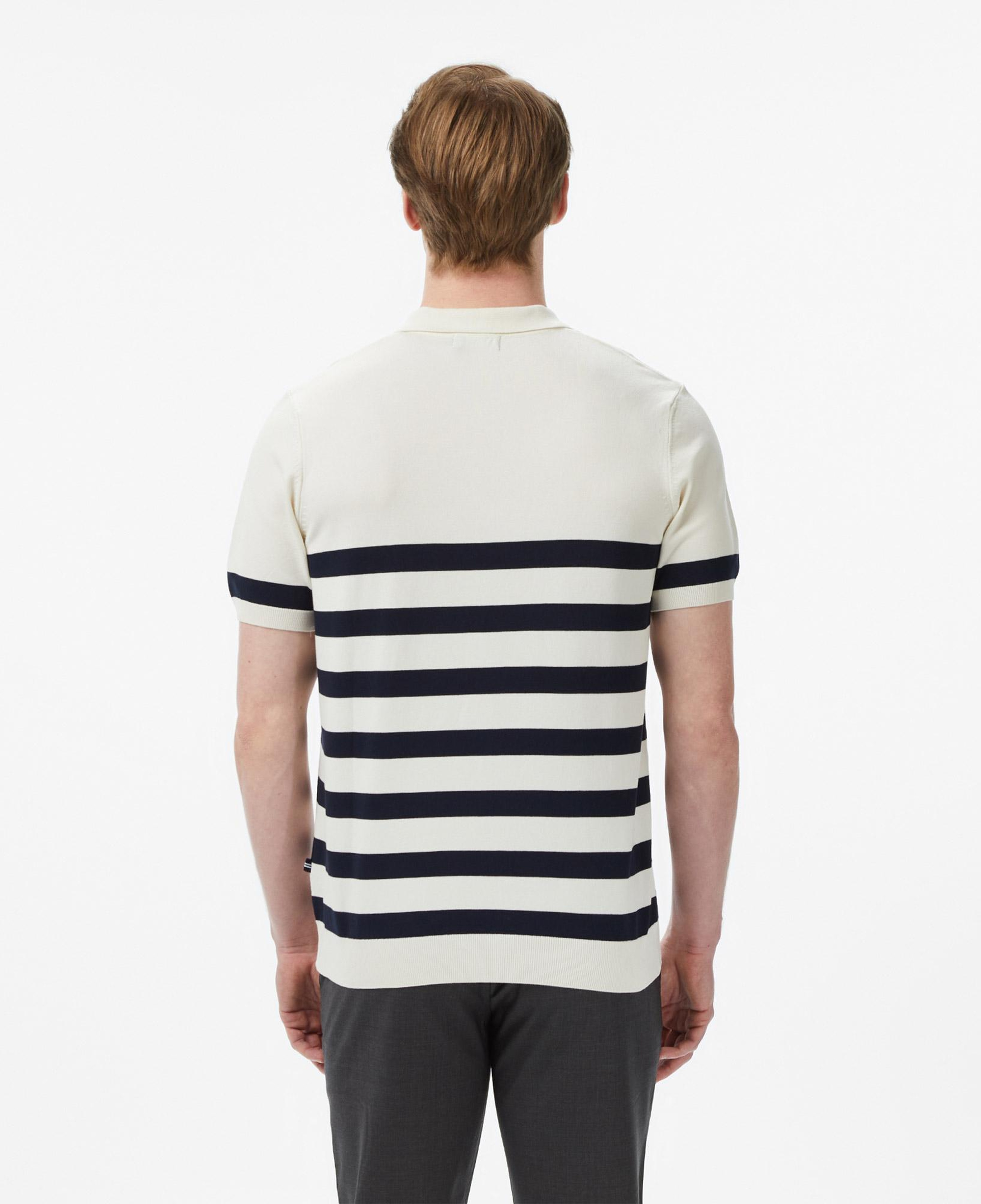 Nautica Erkek Krem Regular Fit Kısa Kollu Triko