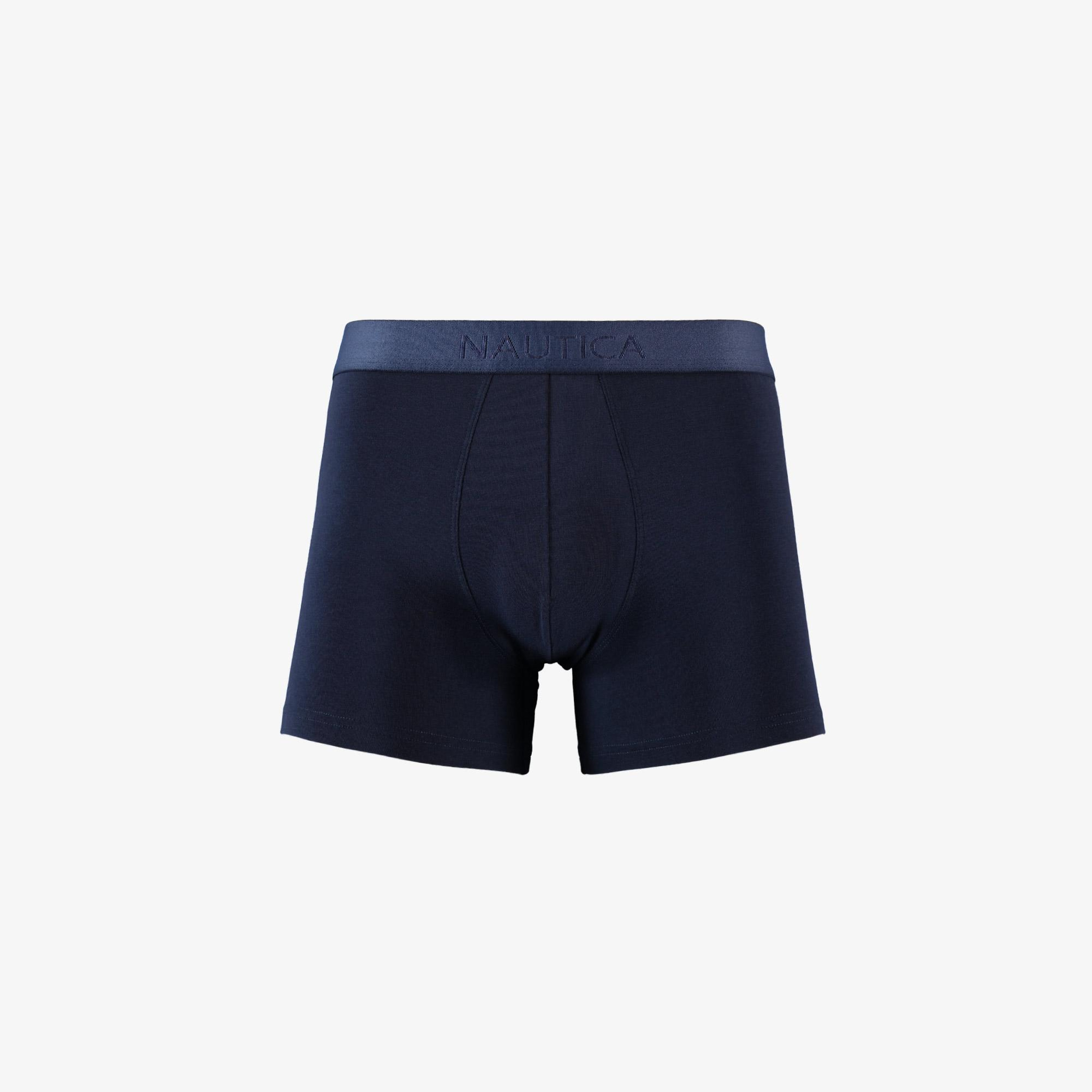 Nautica Erkek Lacivert Baskılı Boxer