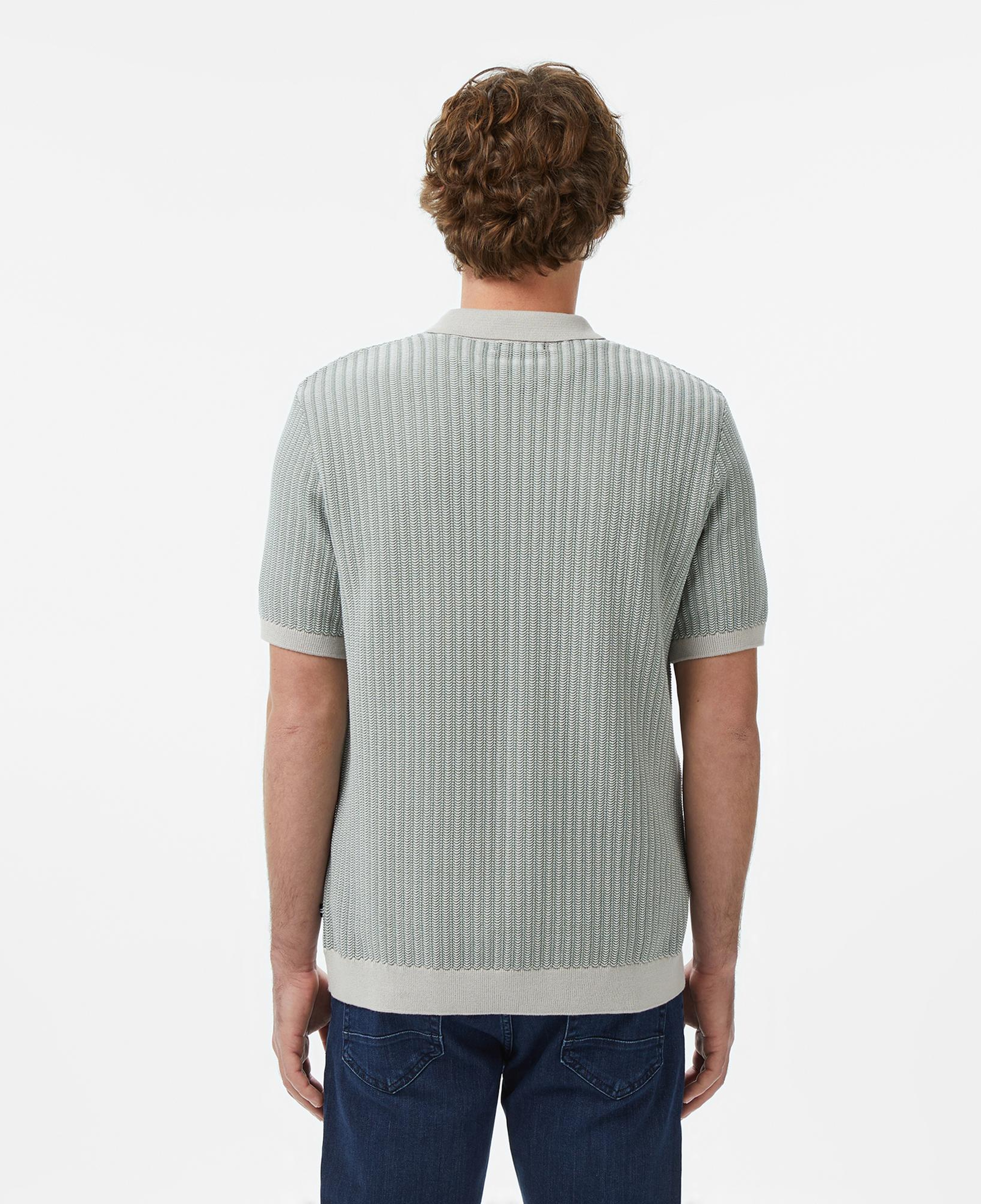 Nautica Erkek Gri Regular Fit Kısa Kollu Triko