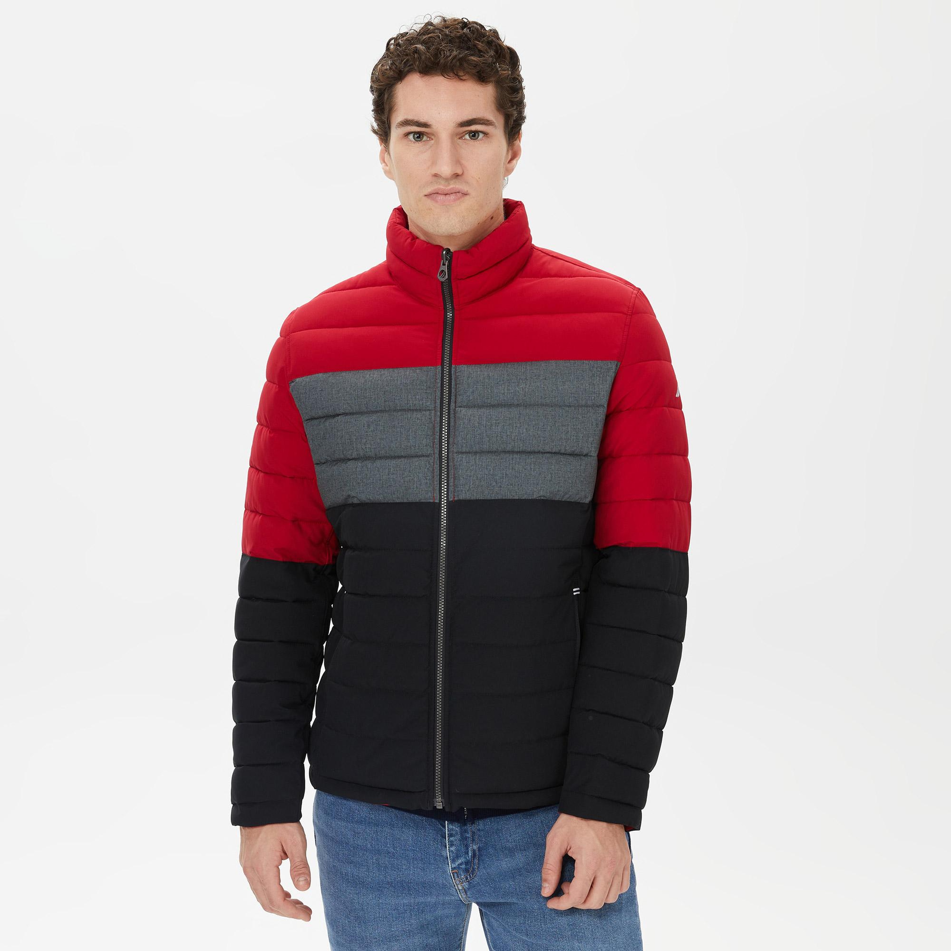 Nautica Erkek Kırmızı Çift Taraflı Mont
