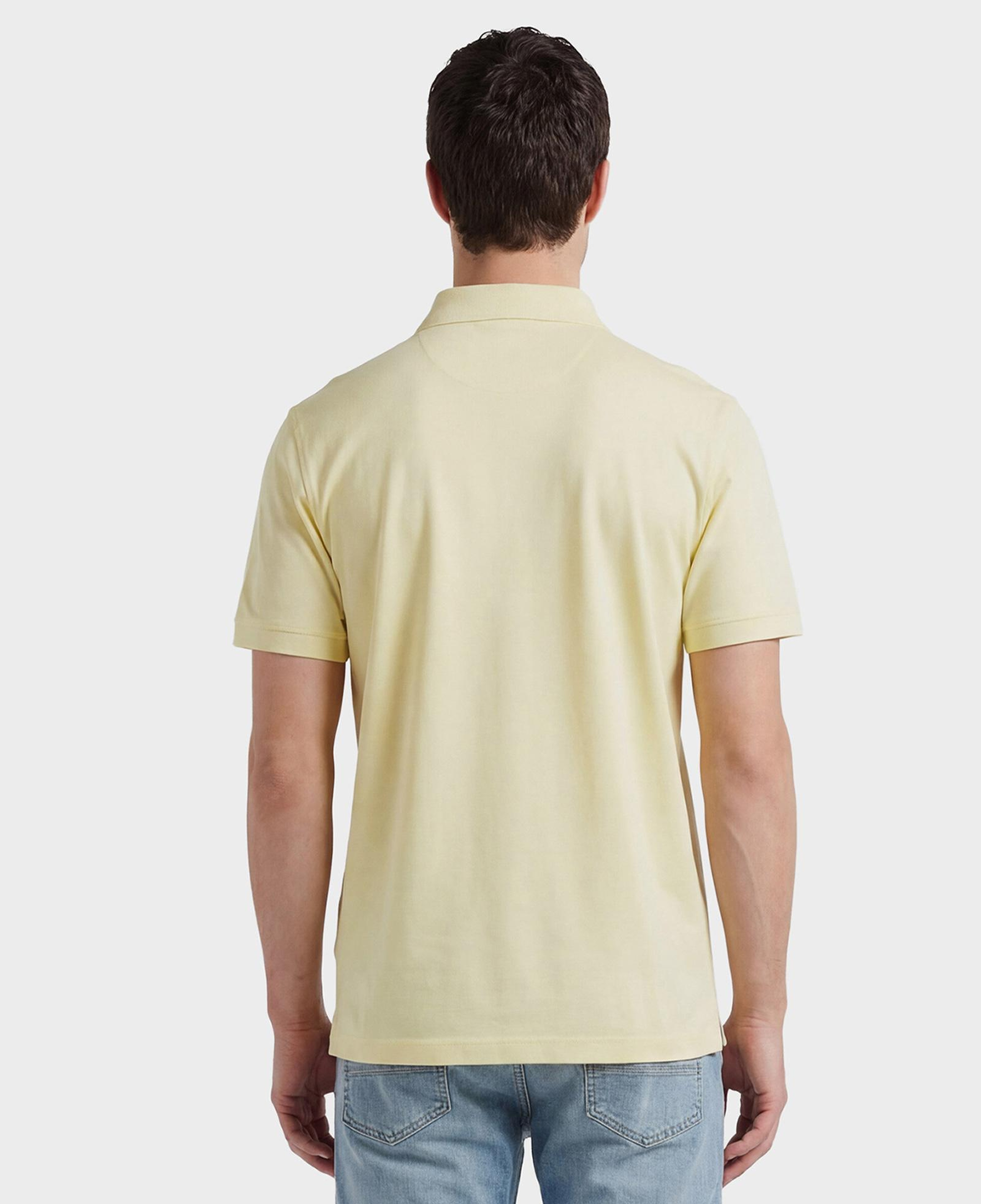 GANT Erkek Sarı Regular Fit Polo Yaka T-Shirt