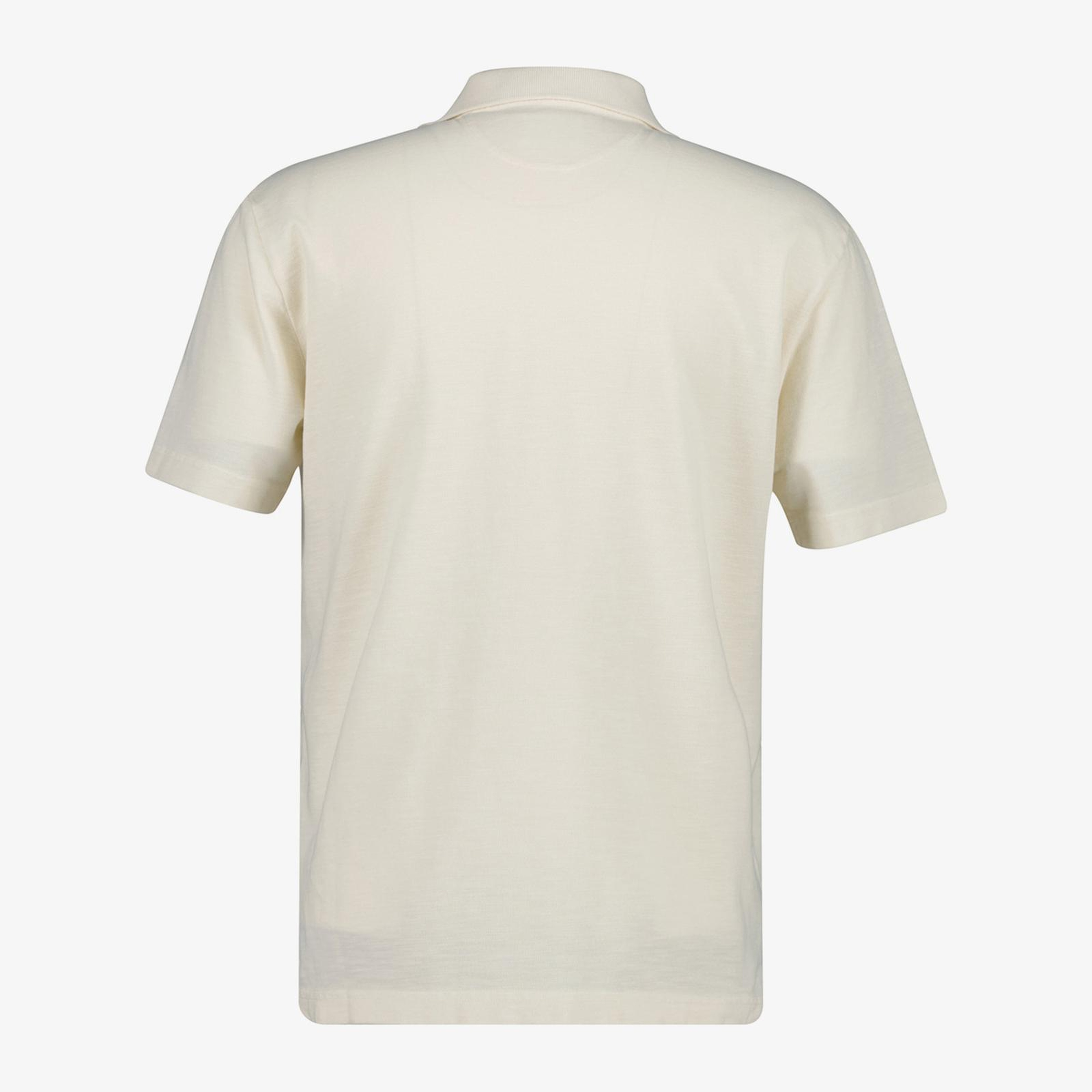 GANT Erkek Krem Regular Fit Polo Yaka T-Shirt