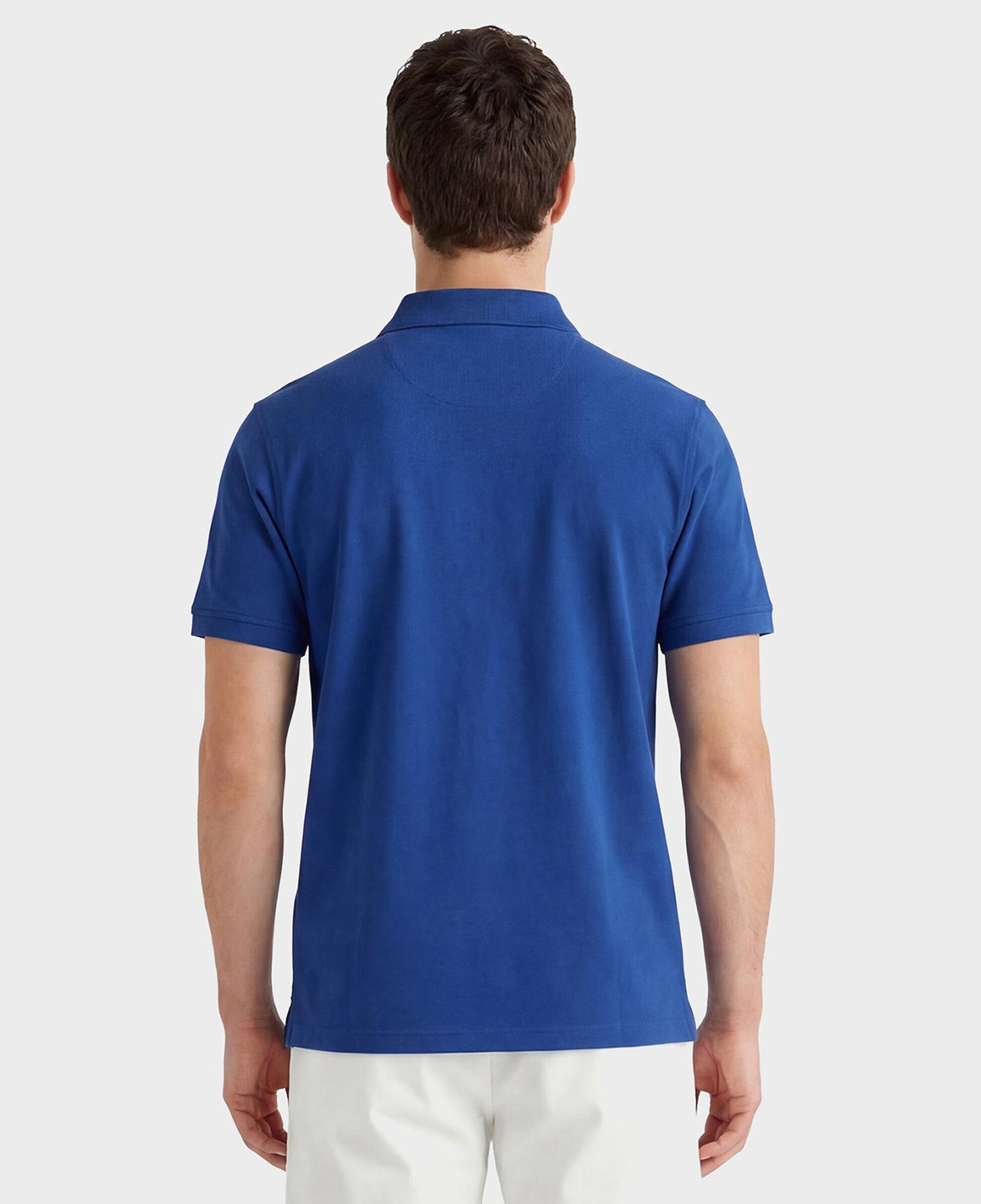 GANT Erkek Mavi Regular Fit Polo Yaka T-Shirt