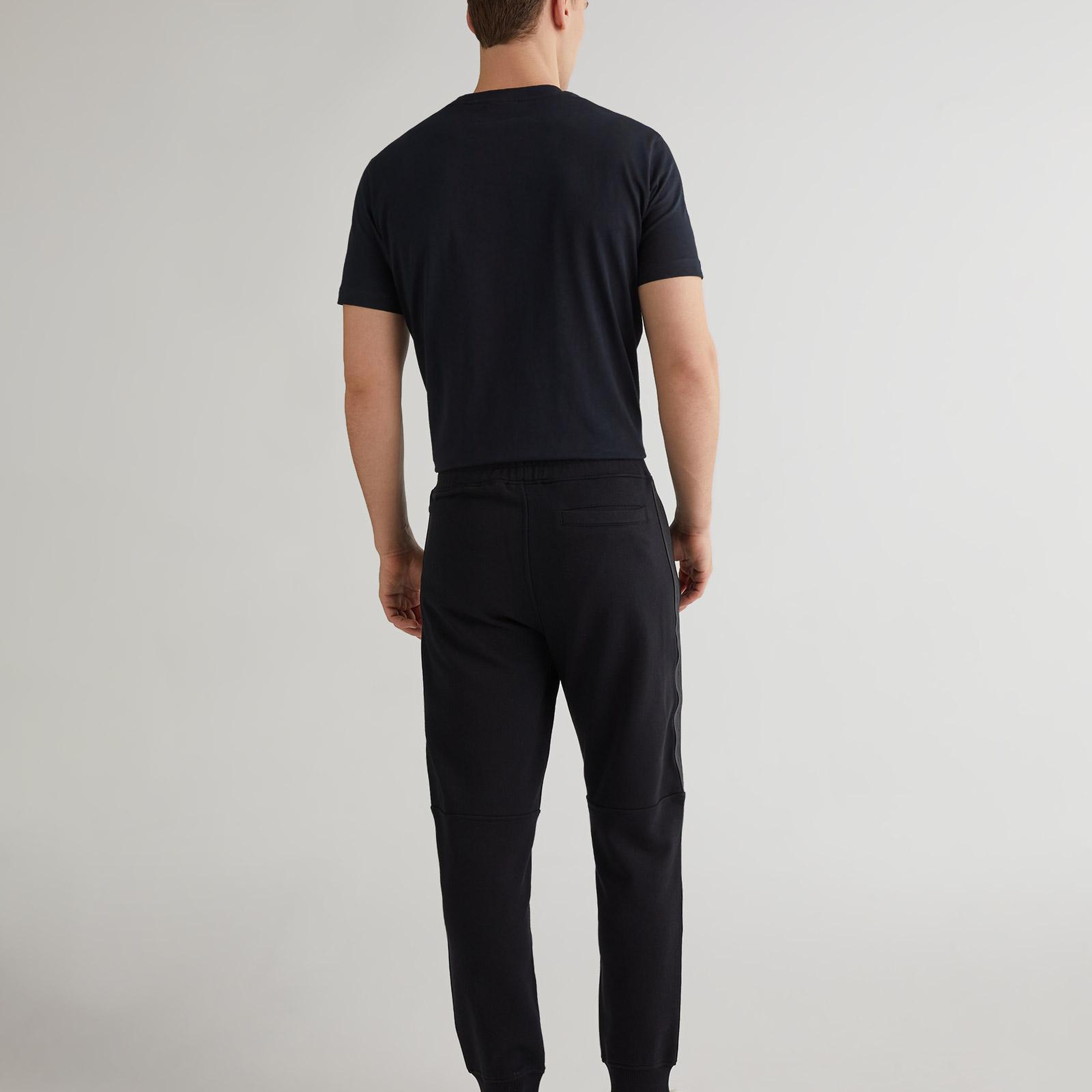 GANT Erkek Siyah Regular Fit Logolu Eşofman Altı