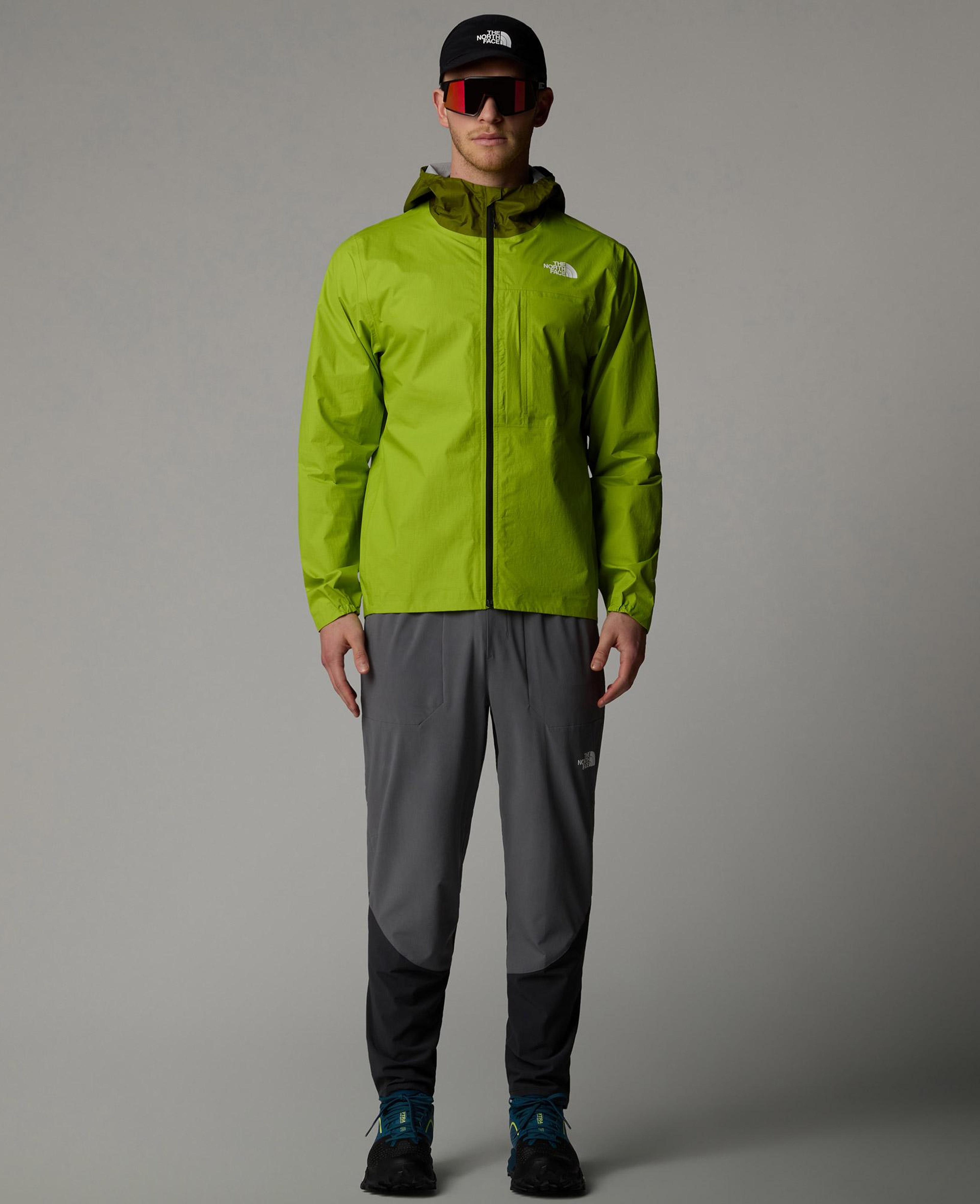 The North Face Higher Run Erkek Yeşil Yağmurluk