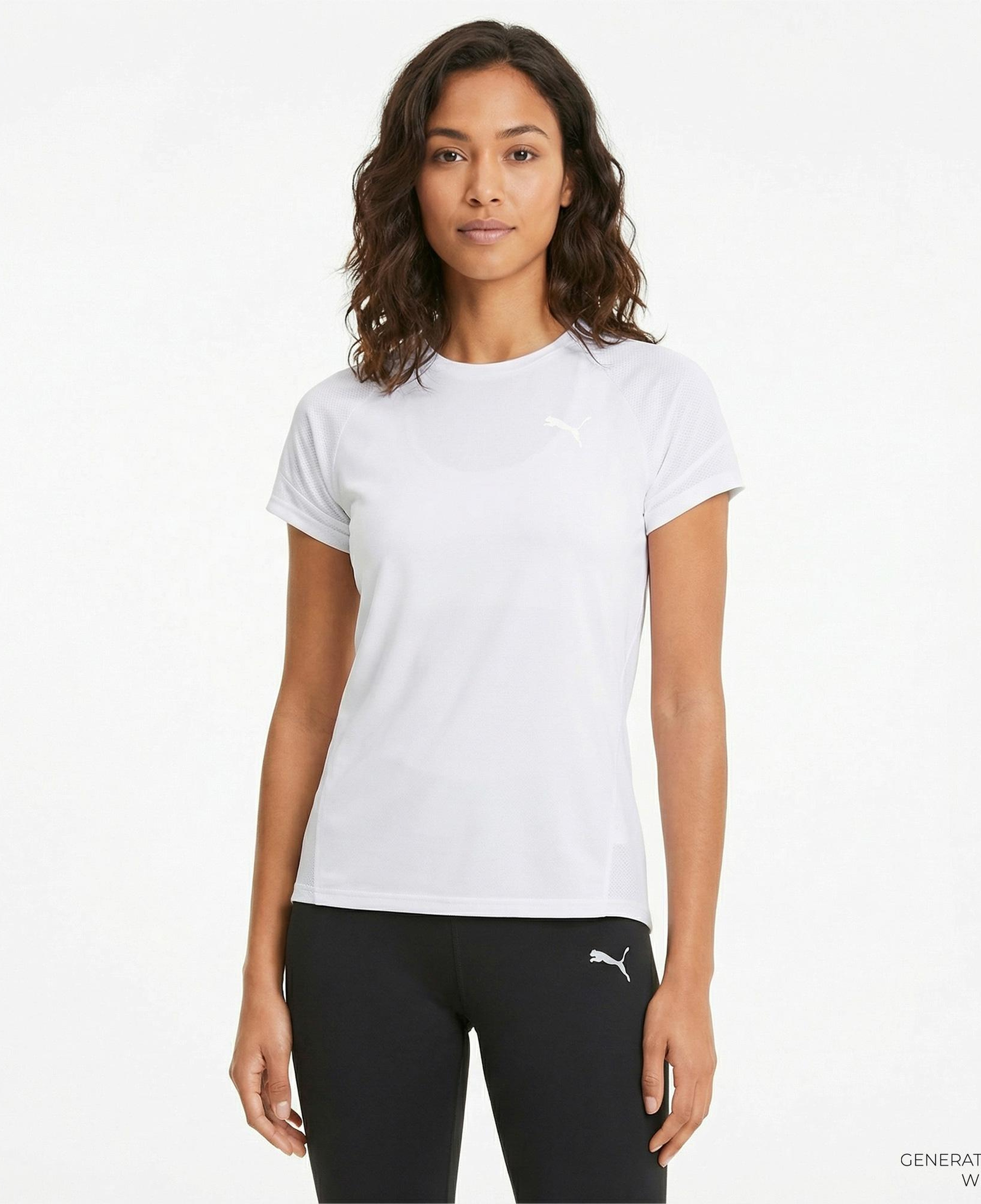 Puma Evostrıpe Unisex Beyaz T-Shirt