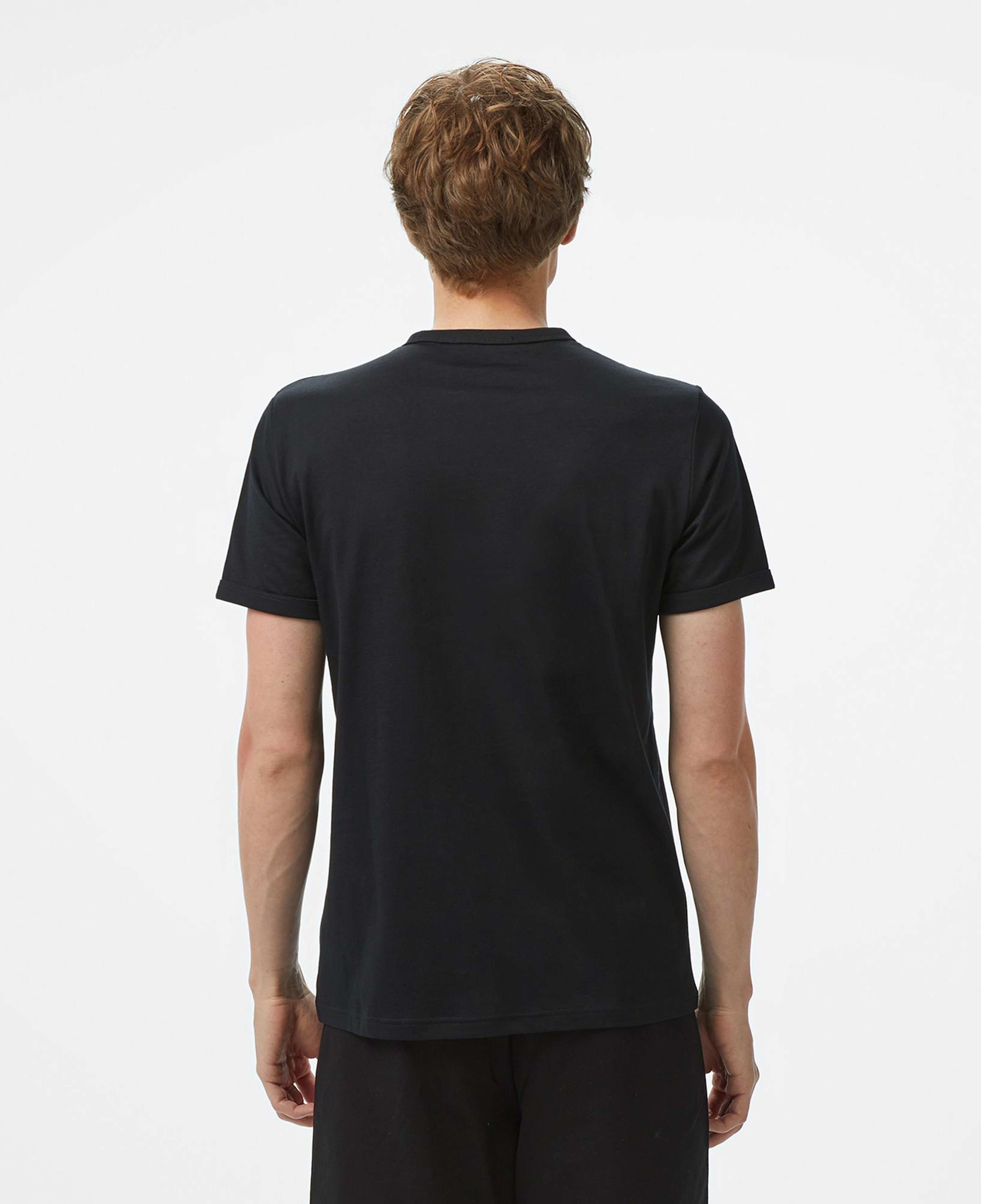 Fred Perry Ringer Erkek Siyah T-Shirt