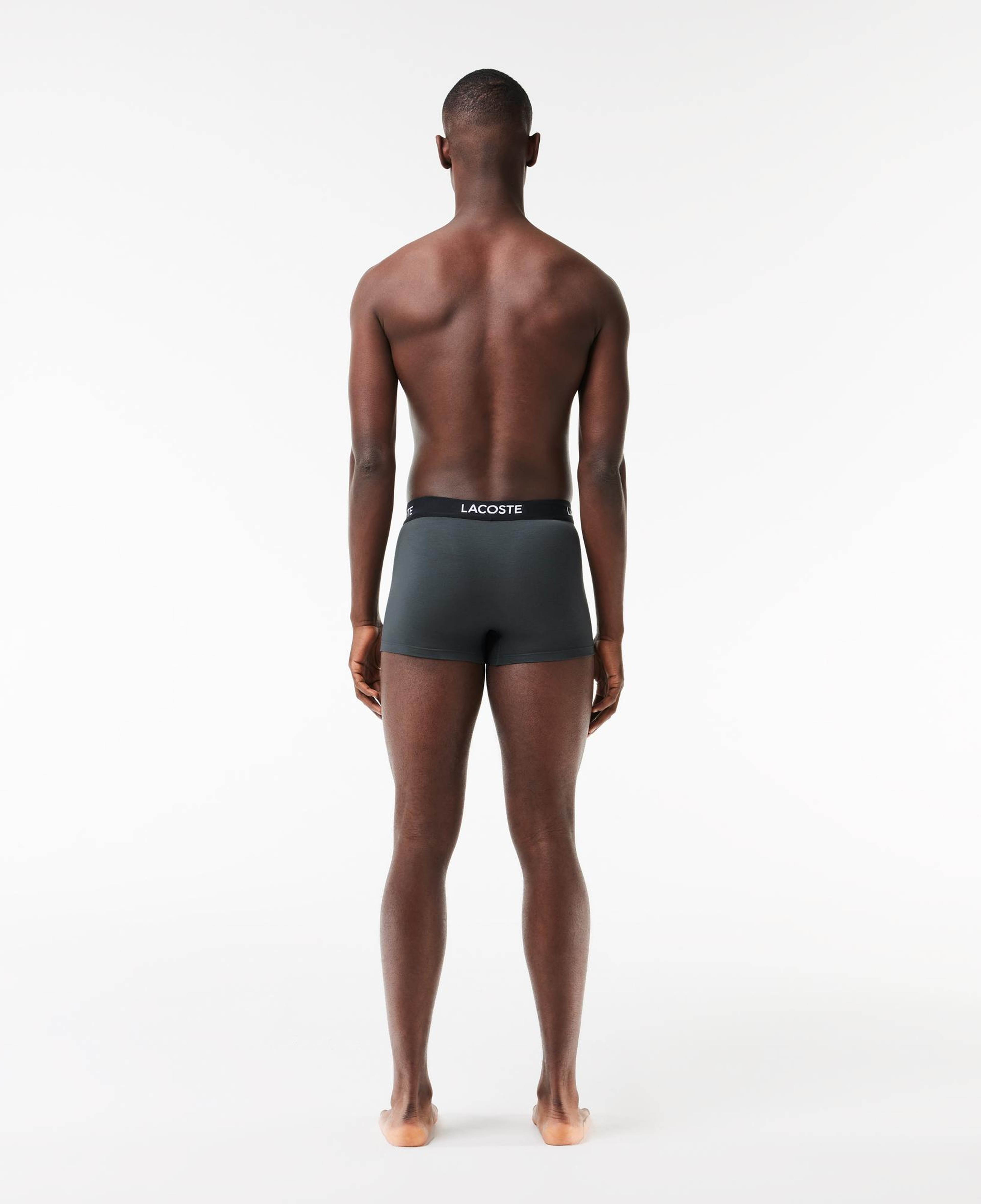 Erkek Regular Fit Koyu Gri Boxer