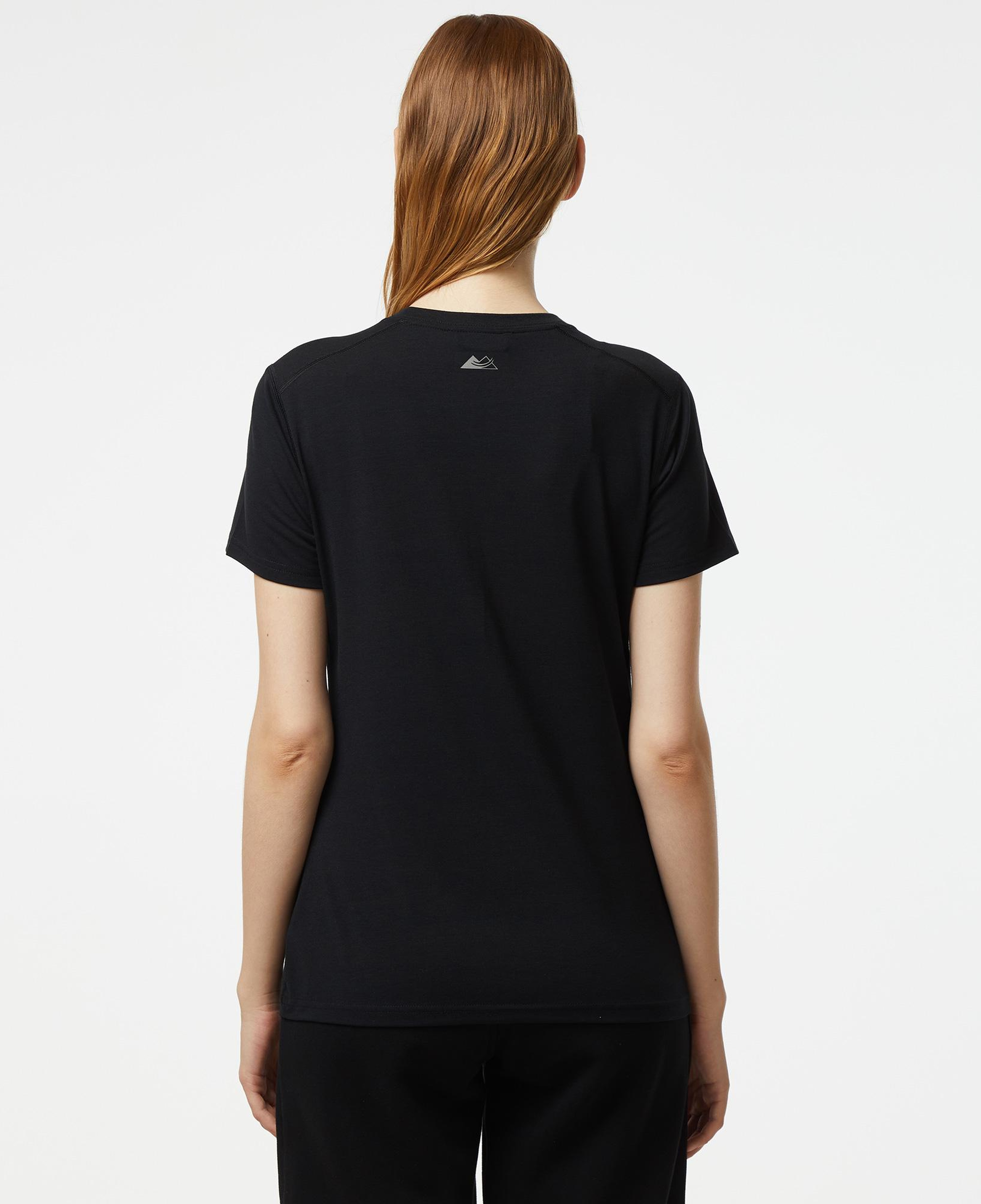 Columbia Kadın Siyah Günlük T-Shirt