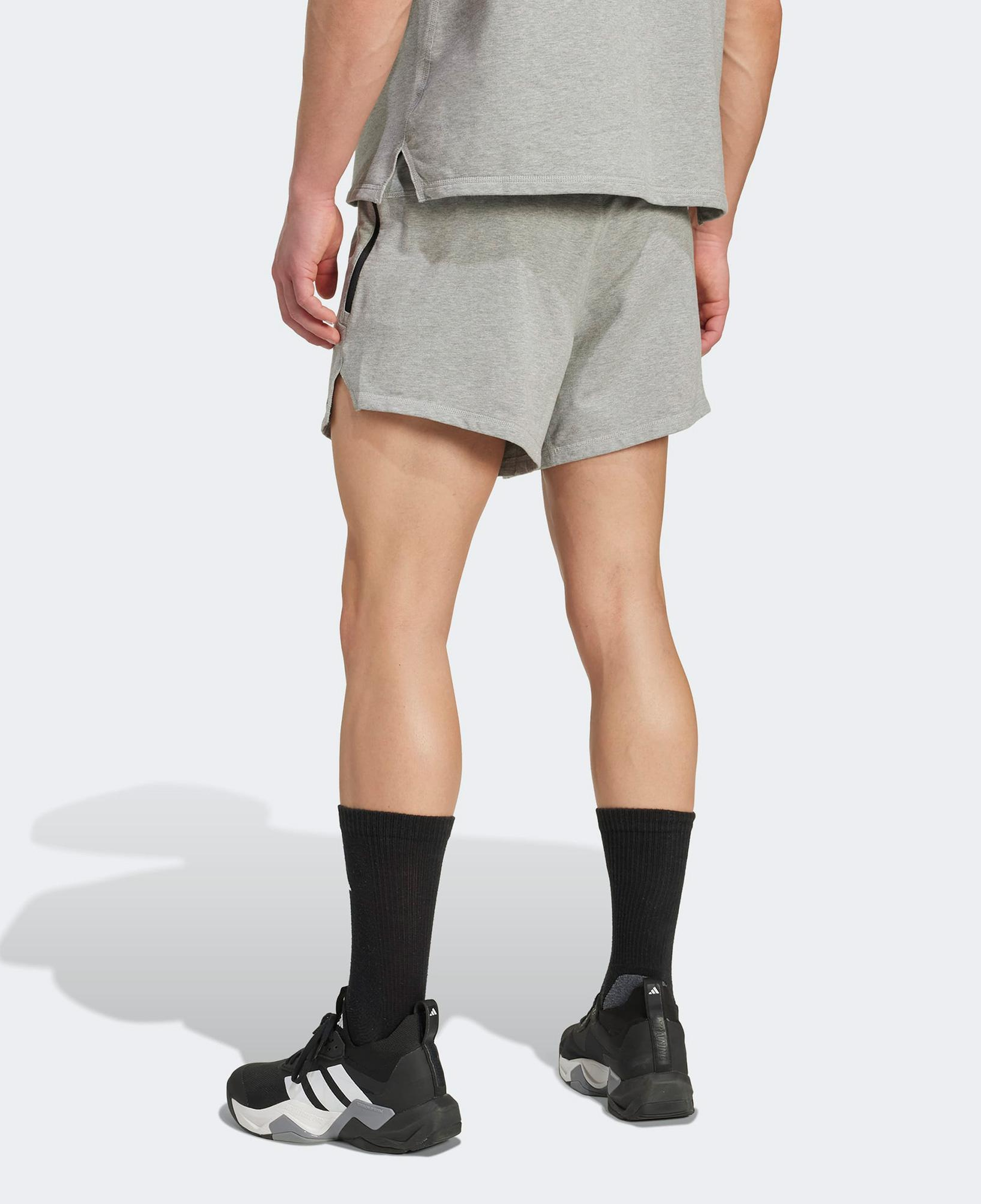 adidas D4T X Erkek Gri Antrenman Şortu