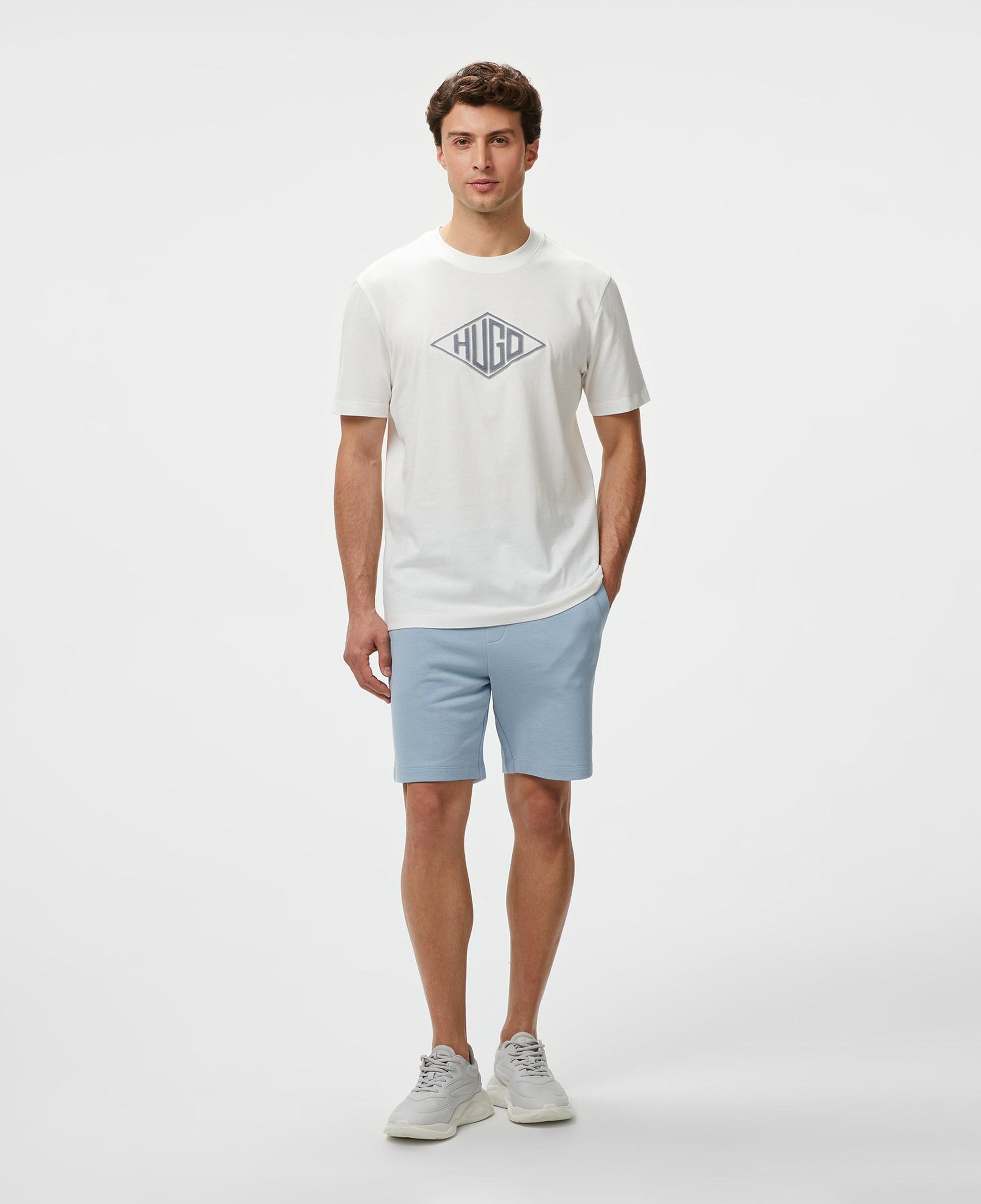 Hugo Dalendi Erkek Beyaz T-Shirt