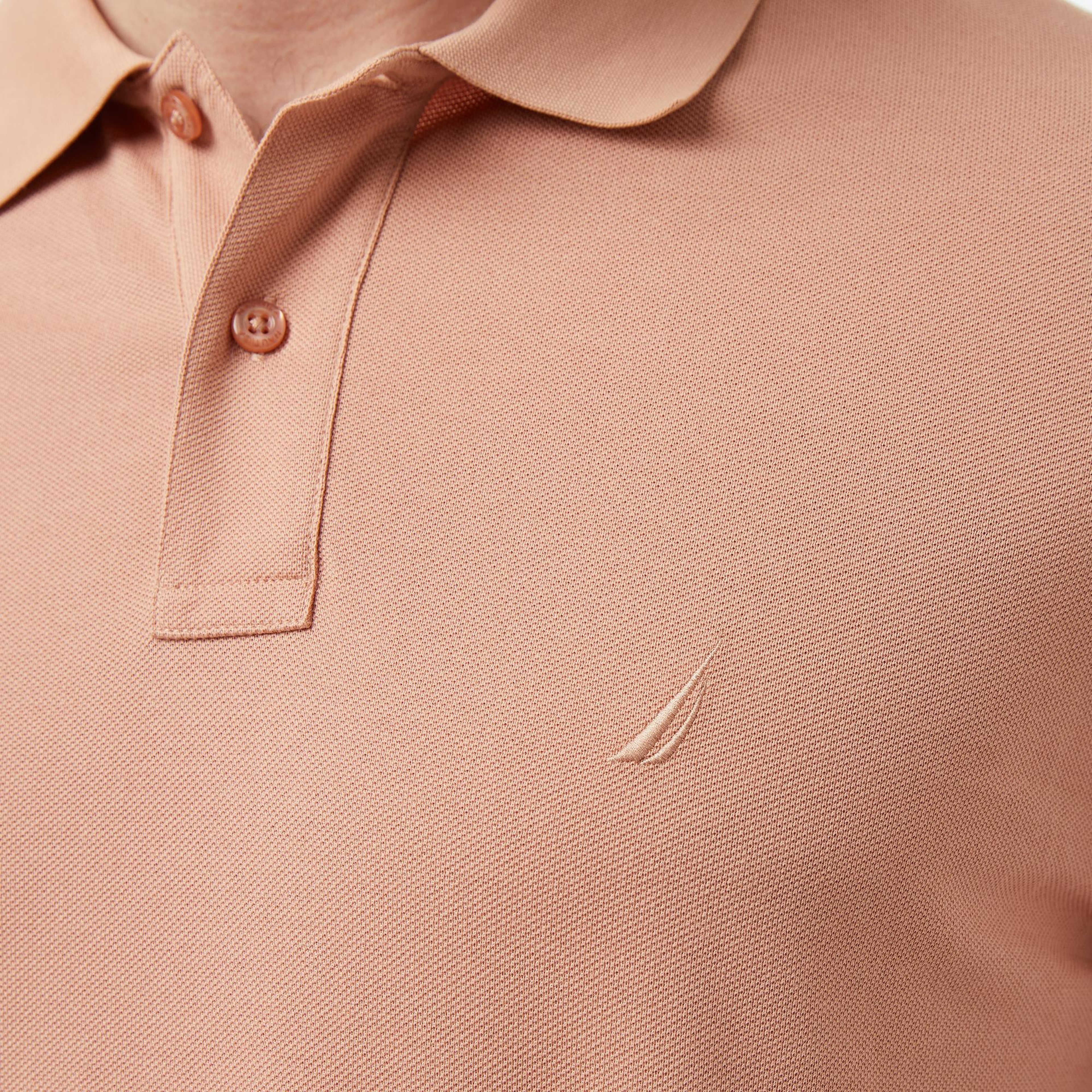 Nautica Erkek Bej Regular Fit Polo Yaka T-Shirt