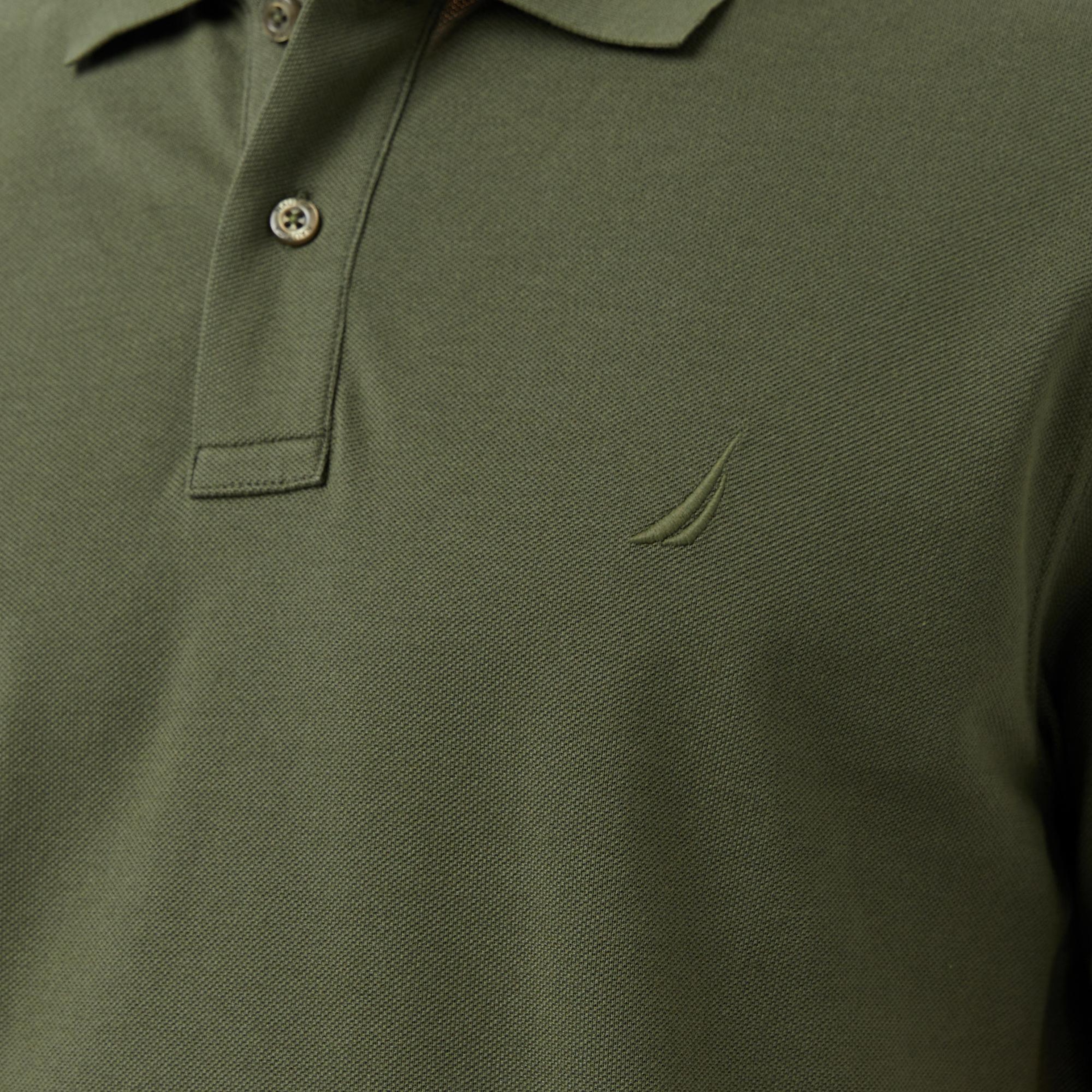 Nautica Erkek Yeşil Regular Fit Polo Yaka T-Shirt