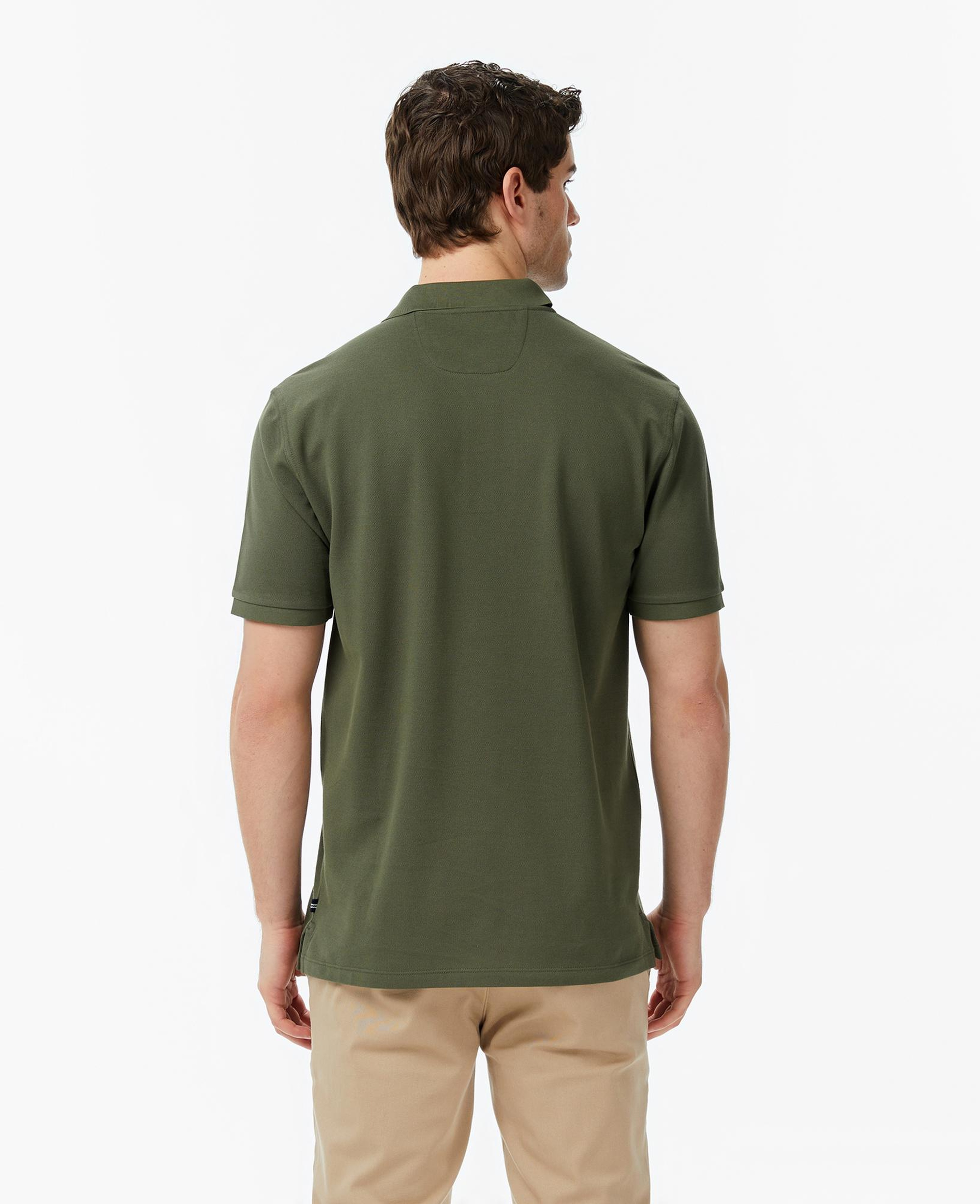 Nautica Erkek Yeşil Regular Fit Polo Yaka T-Shirt