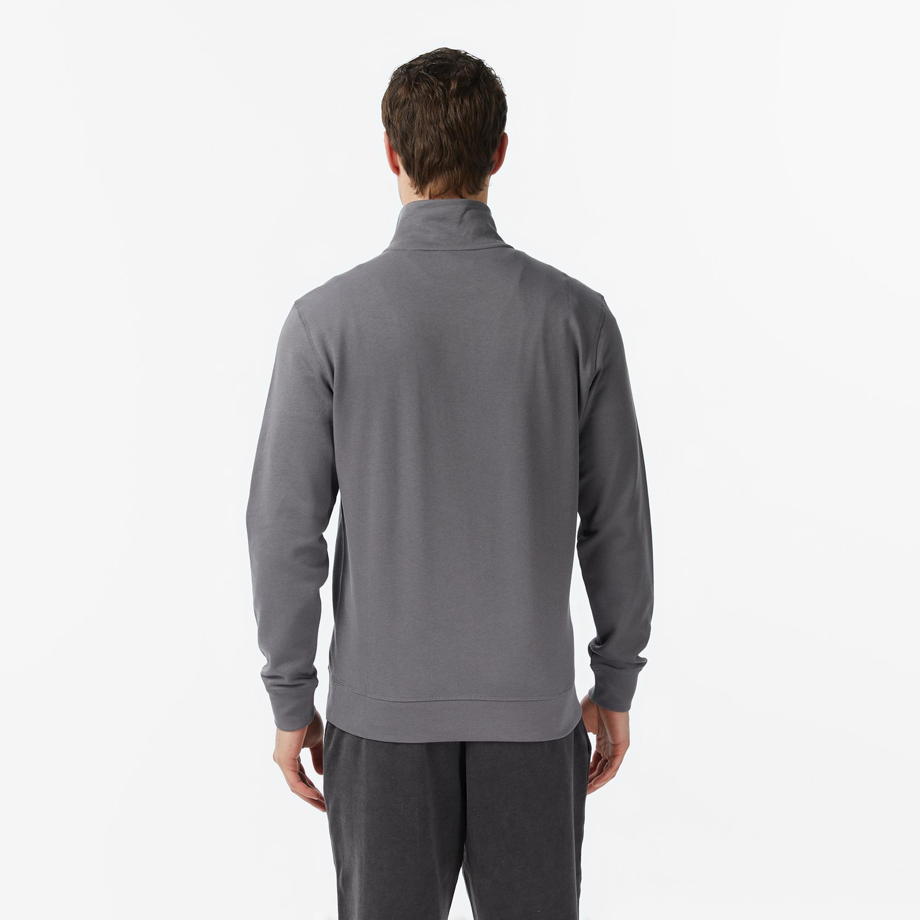 Boss Zetrust Erkek Gri Sweatshirt