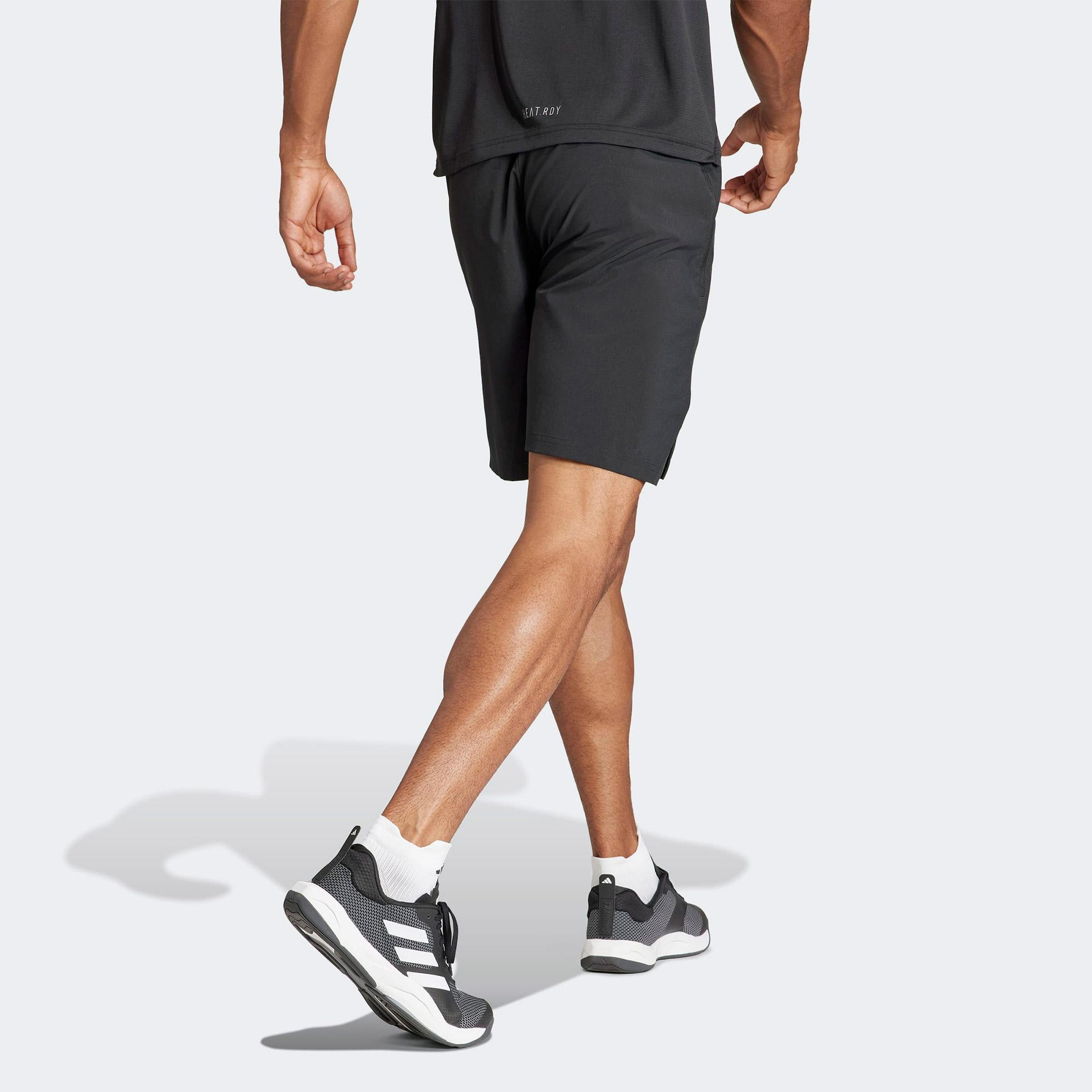 adidas Designed For Training Erkek Siyah Antrenman Şortu